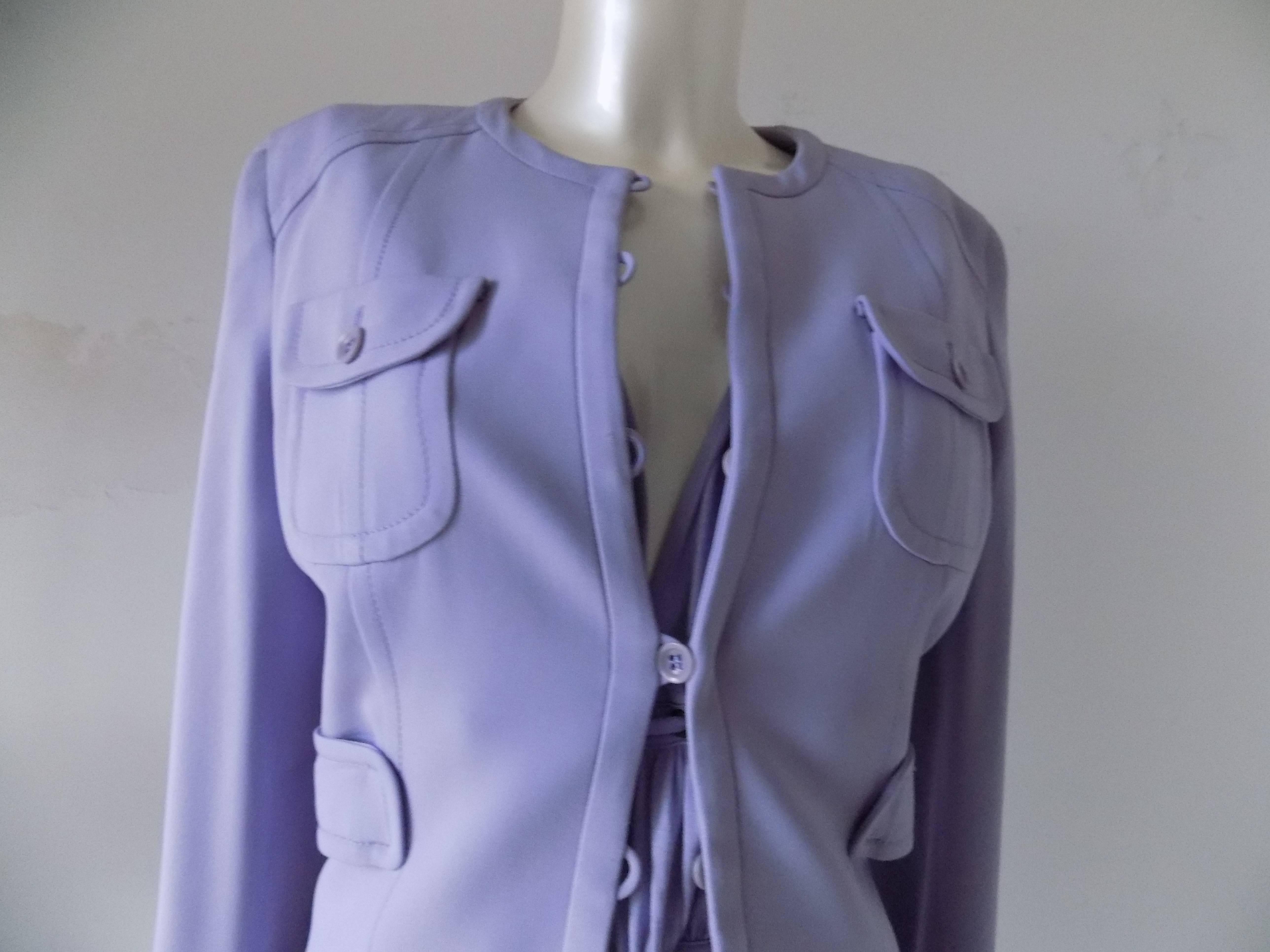 1990s Valentino violet suit and top

Totally made in italy 