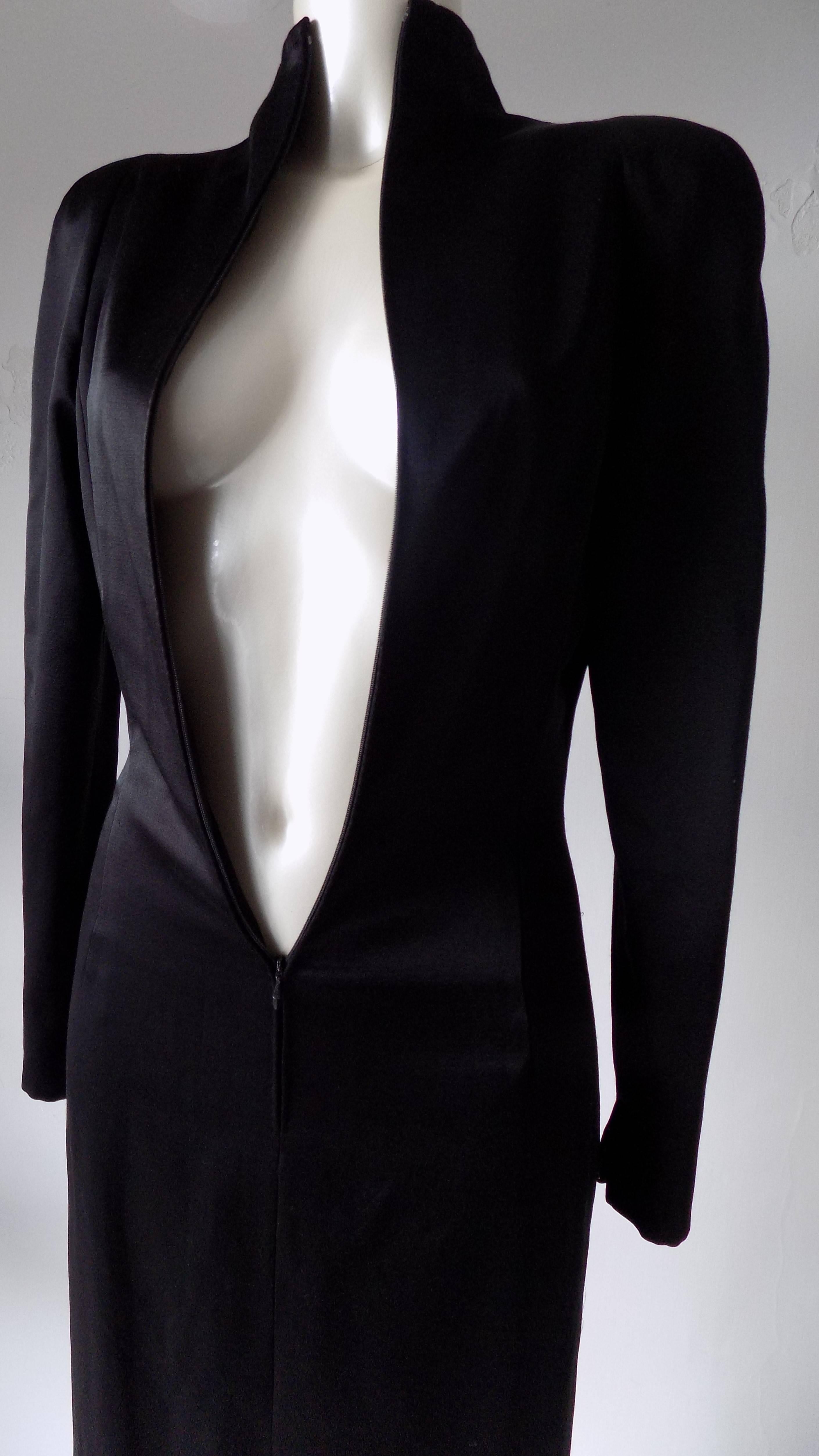 1980s Genny Oro by Gianni Versace long black dress In New Condition In Capri, IT