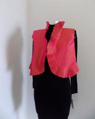 Gianfranco Ferré 1970er Vintage Damen Wollgilet Kleid, Größe 42