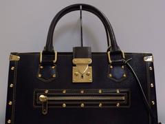 2003er Louis Vuitton Suhali Schwarzes Leder Le fabeleux Tasche