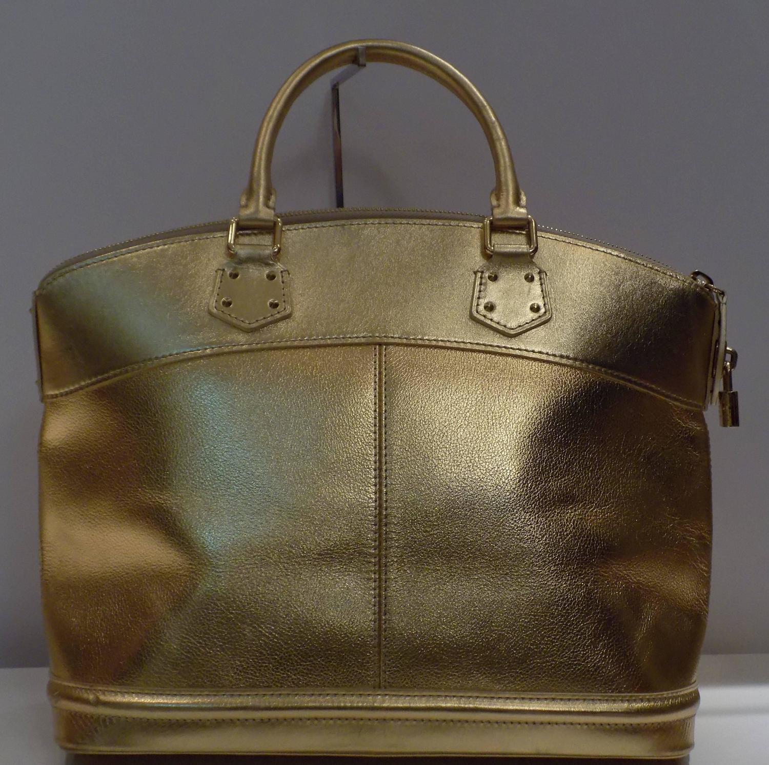 Louis Vuitton Suhali Gold Bag For Sale at 1stdibs