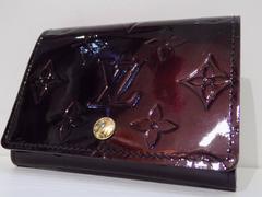 Louis Vuitton Purple Varnish Business Card Holder