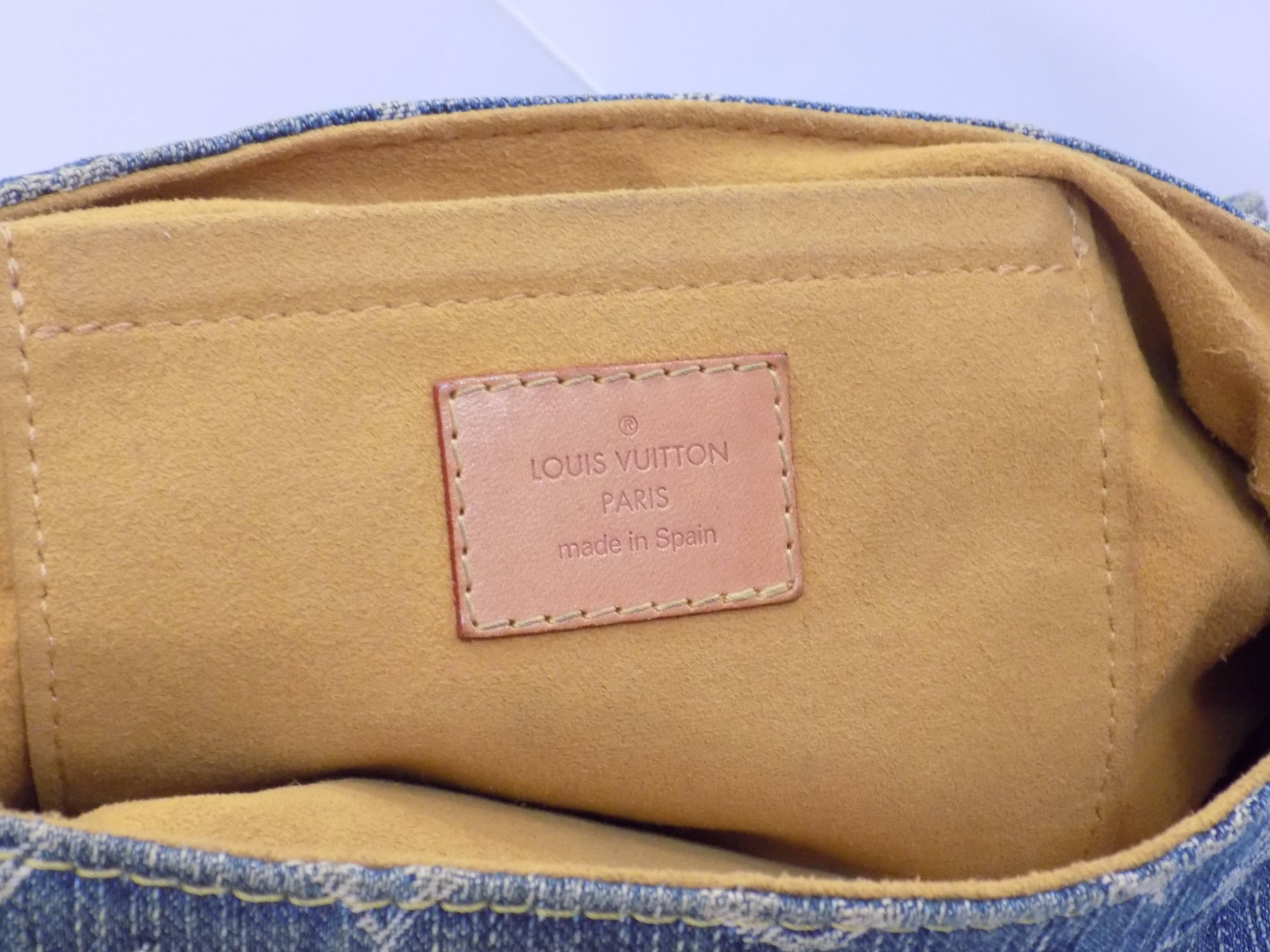 Women's Louis Vuitton Denim Bag