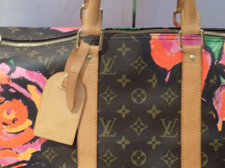 Louis Vuitton Stephen Sprouse Roses Keepall 50 at 1stdibs