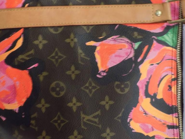 Louis Vuitton Stephen Sprouse Roses Keepall 50 at 1stDibs
