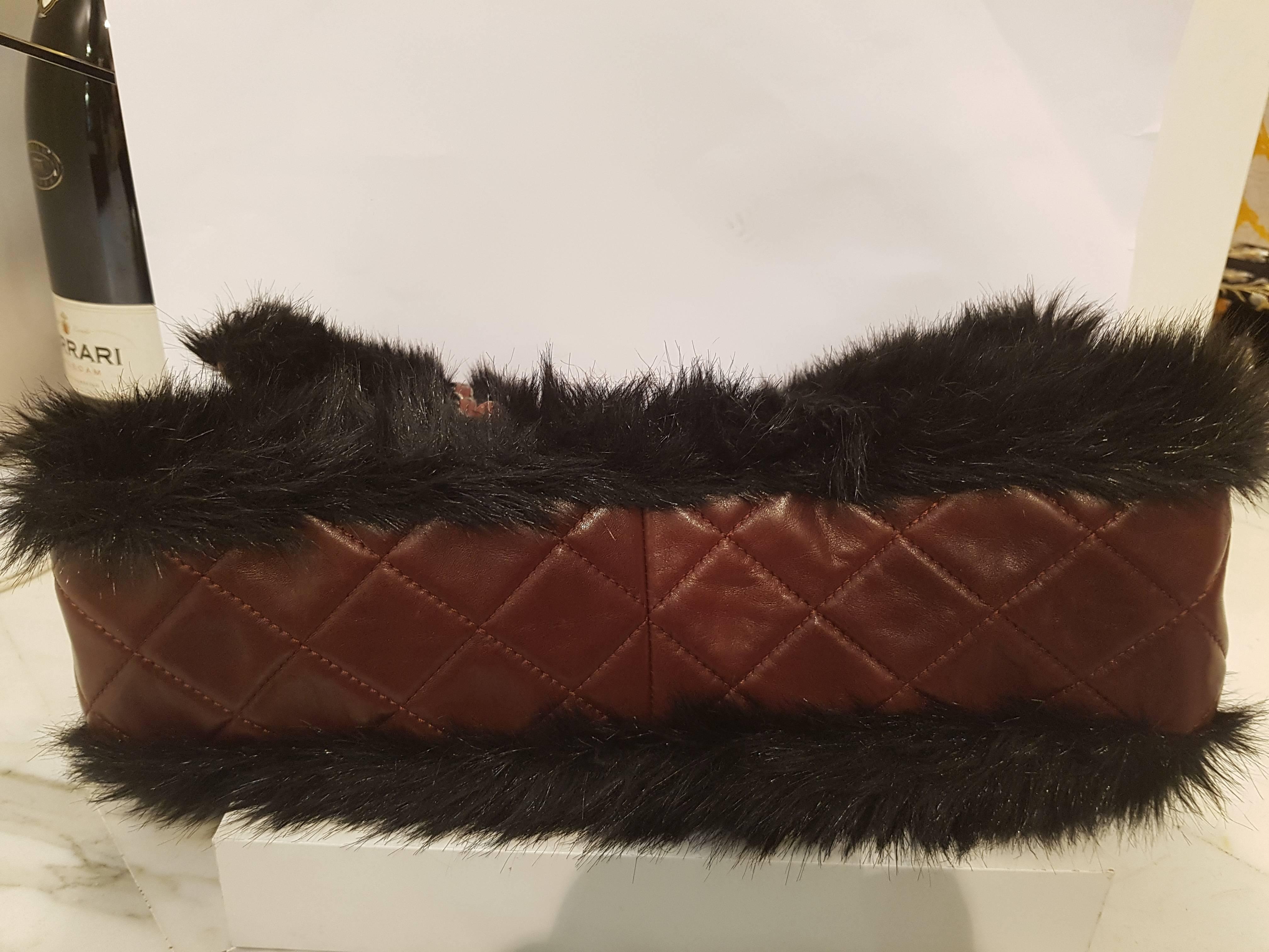Women's Chanel Fantasy eco fur bag 