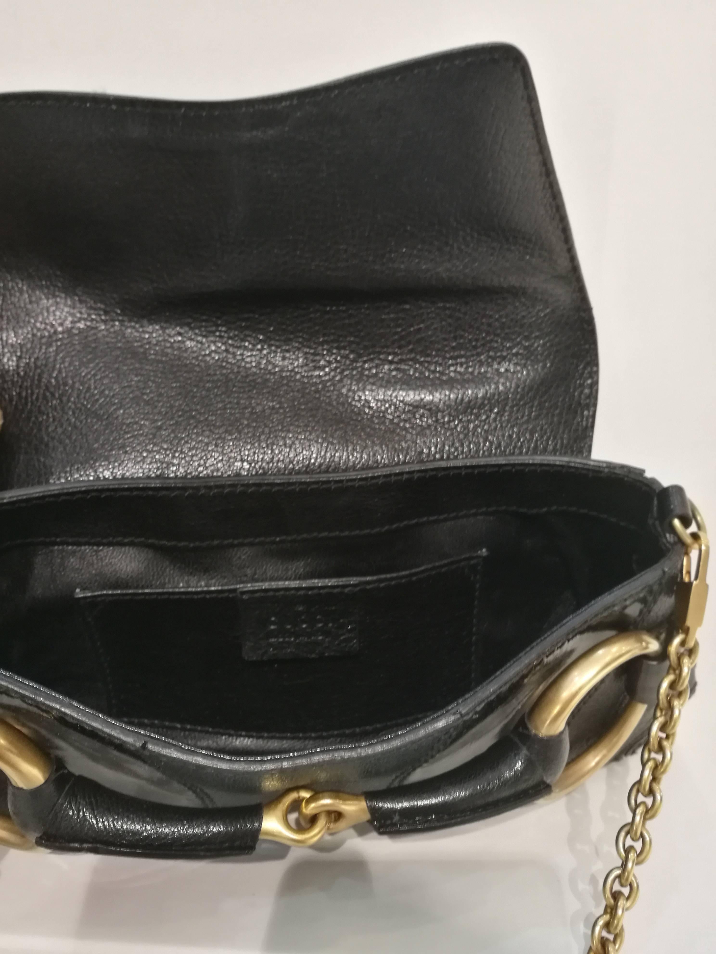Gucci Horsebit Schwarze Ledertasche von Tom Ford im Zustand „Neu“ in Capri, IT