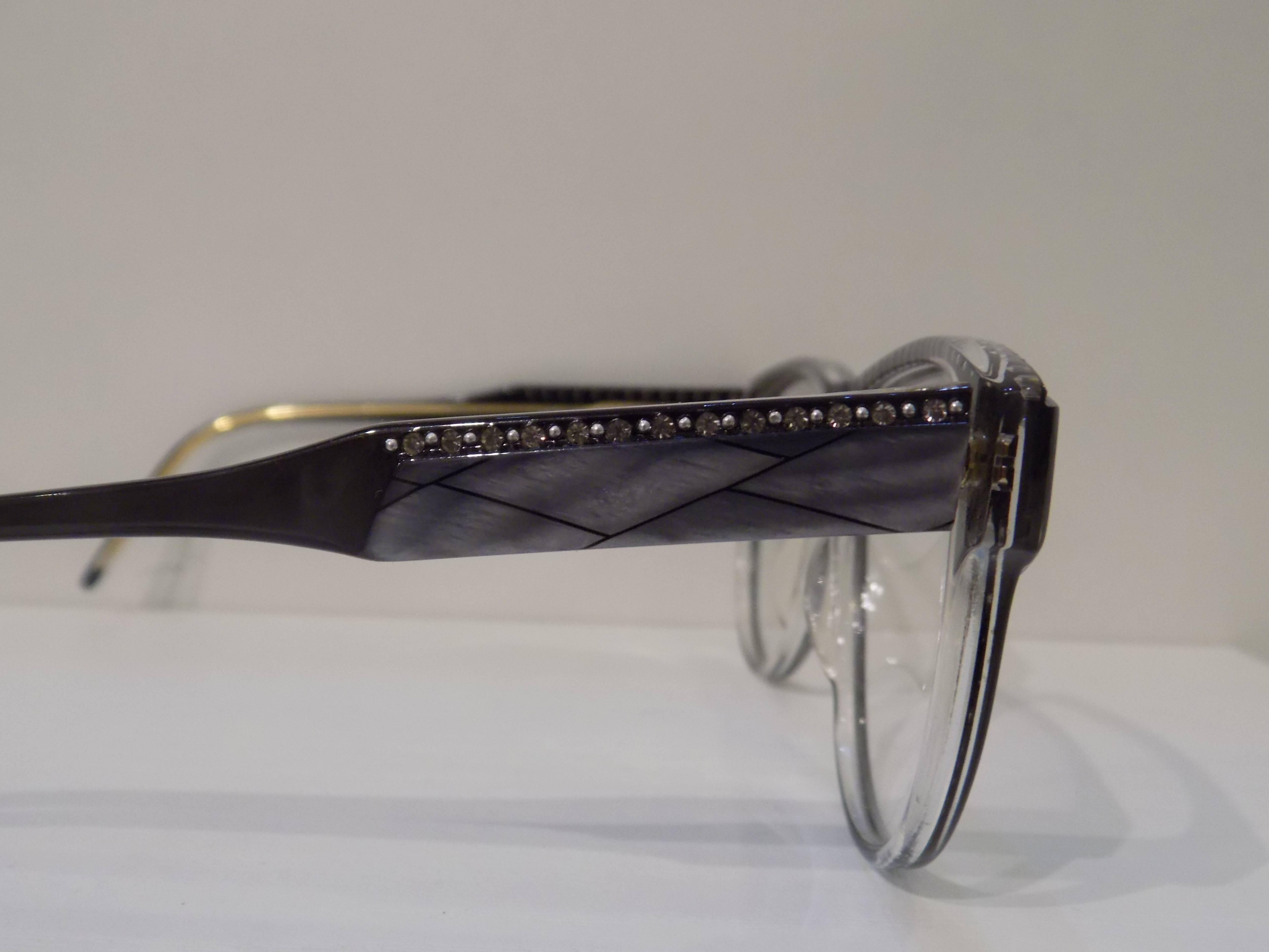 Women's or Men's 1980s Charme frame- glasses For Sale
