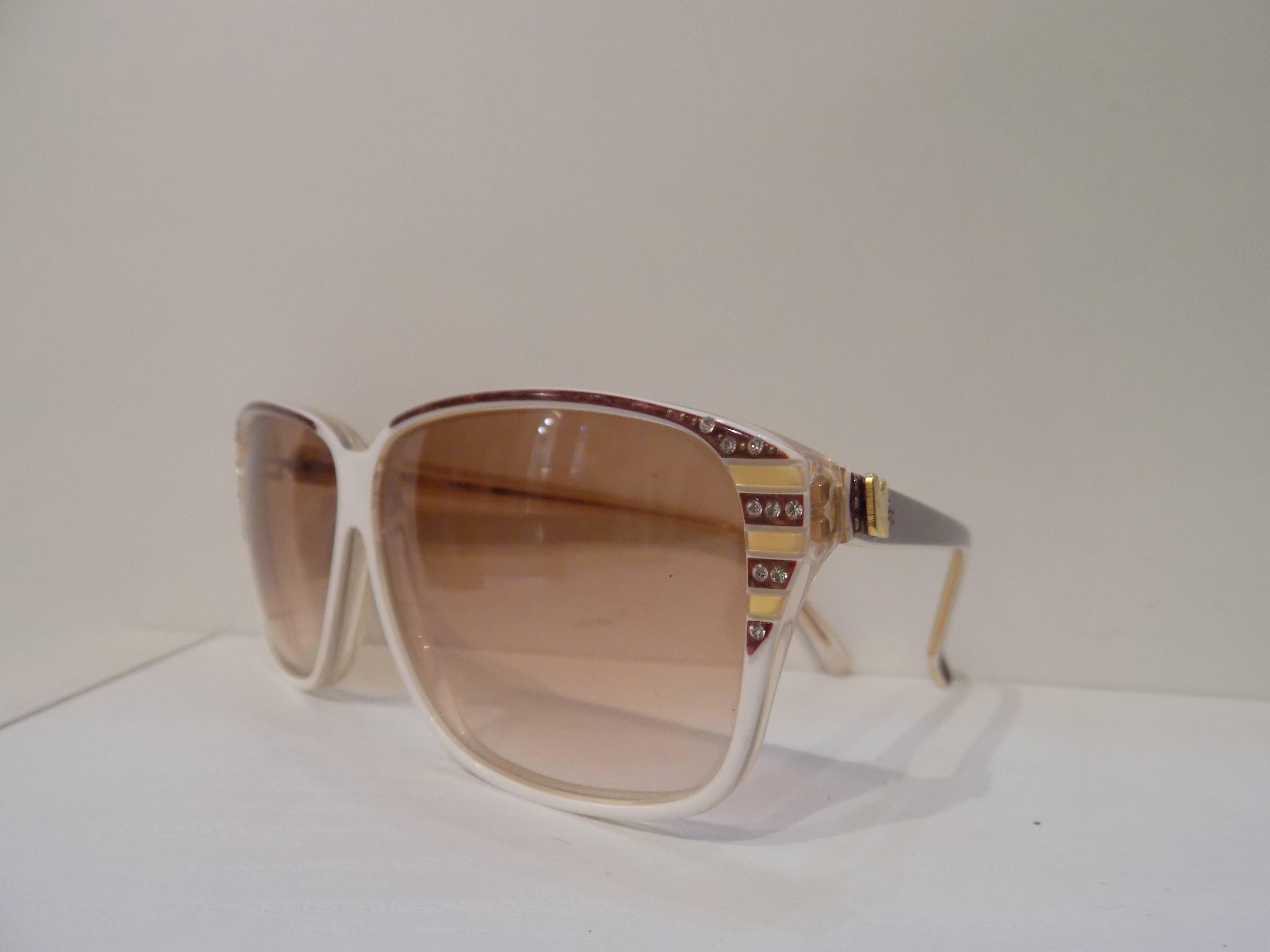 Brown 1980s Nina Ricci Sunglasses For Sale