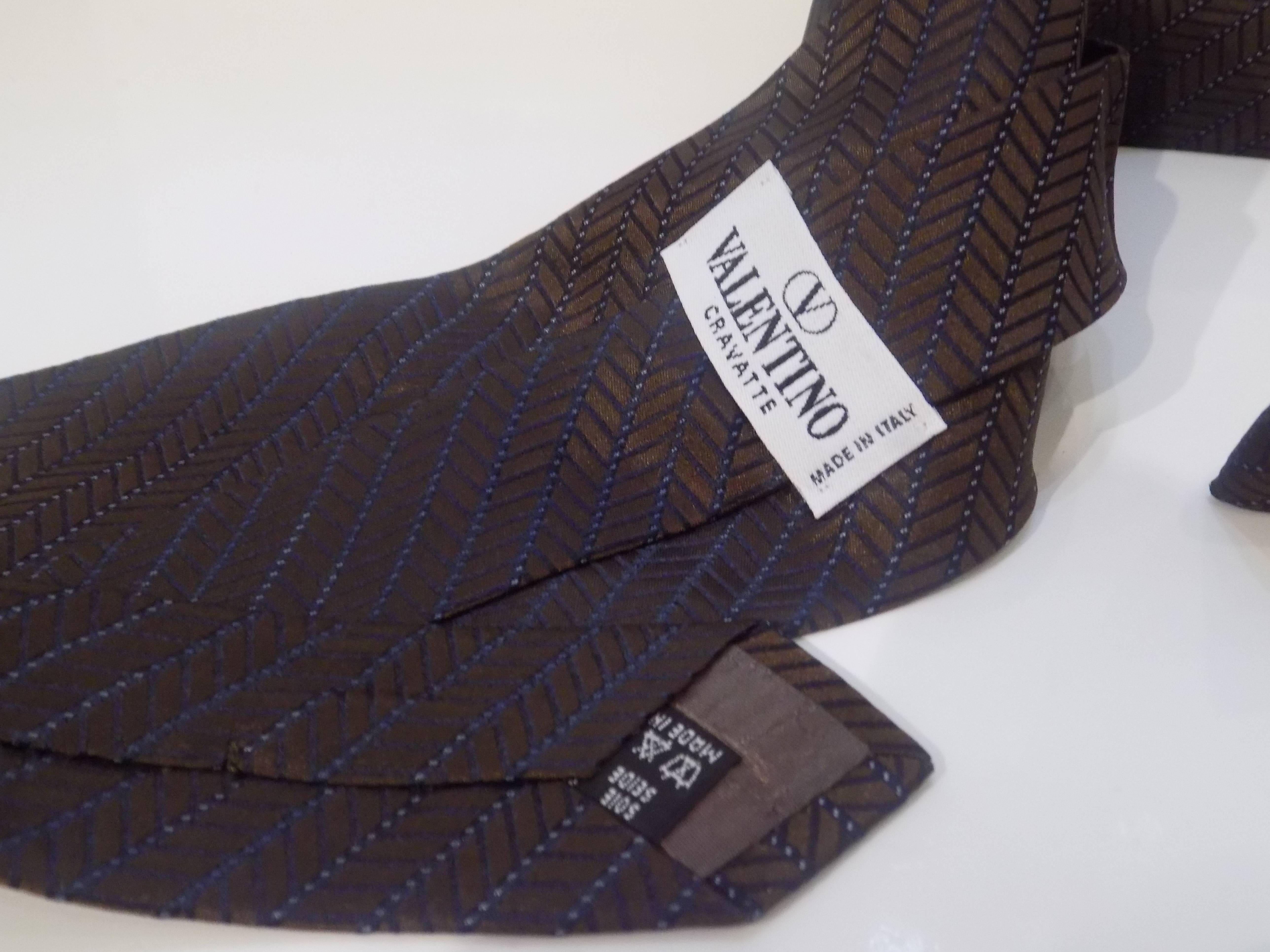 Black Valentino Vintage Tie