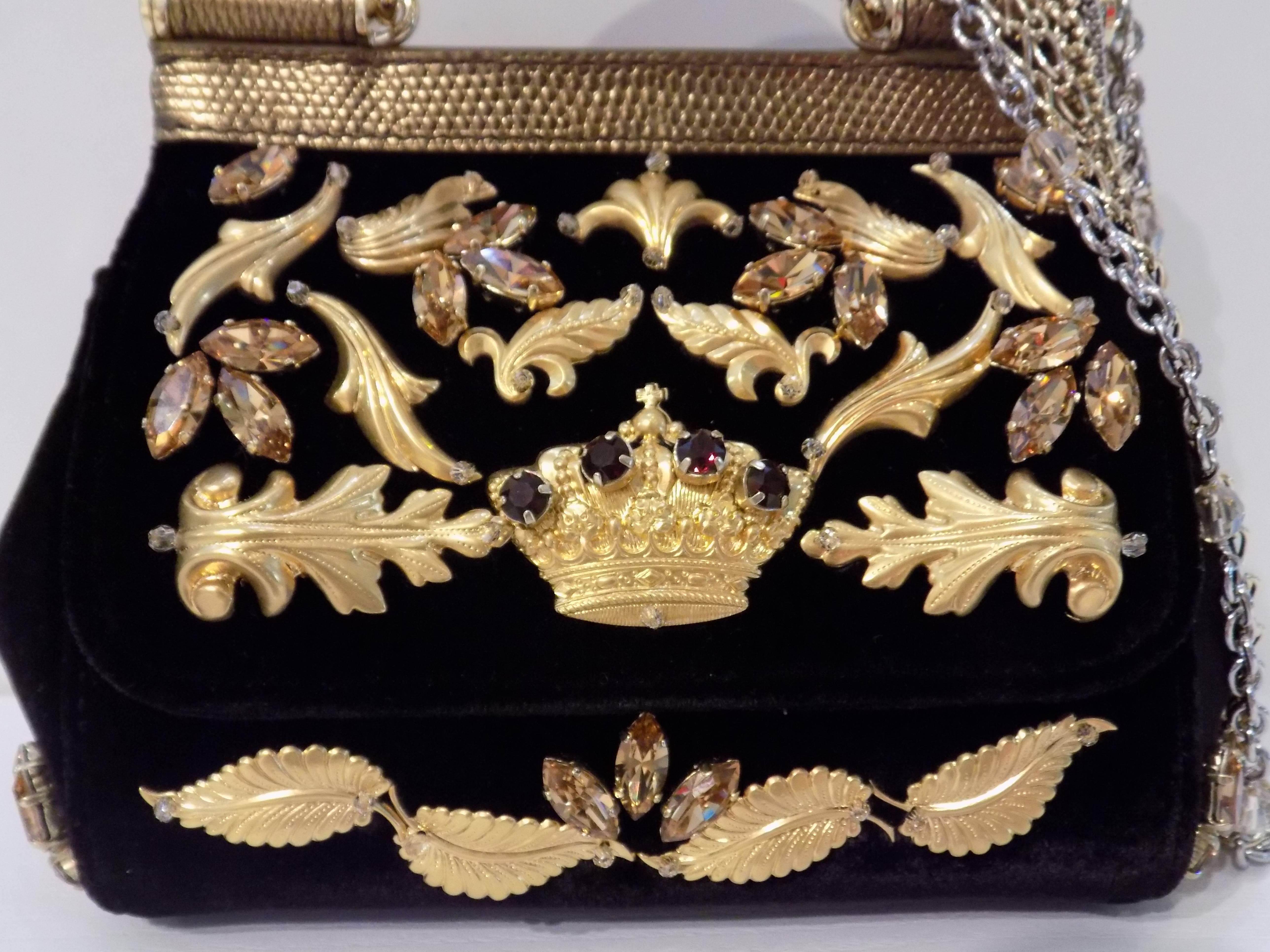 d&g gold bag