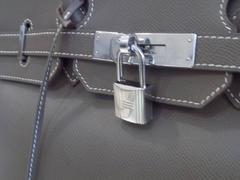 Hermes Nuovo di zecca personalizzato birkin etoupe togo 35