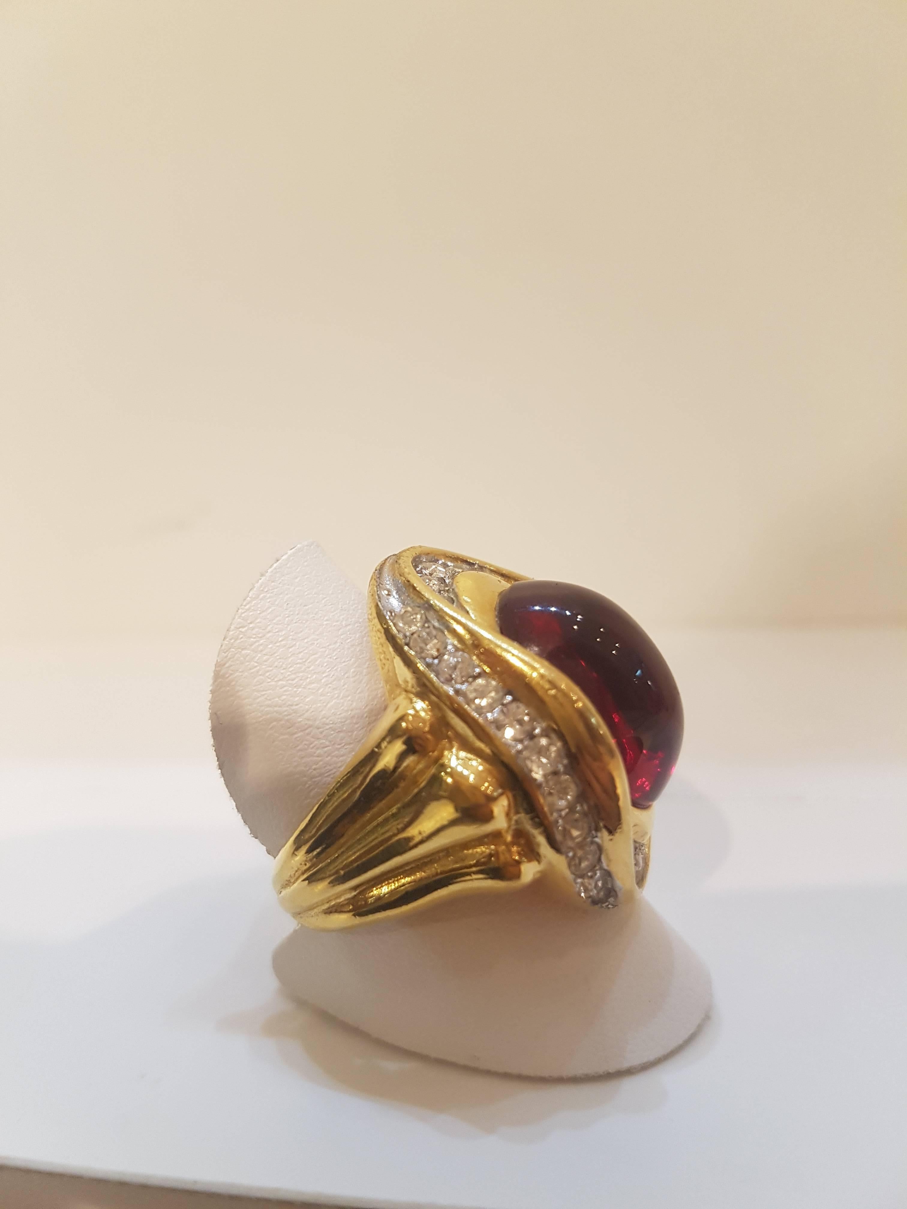 1980s Trifari ring 2