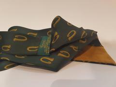Gucci green vintage tie