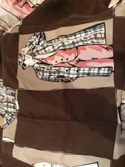 Burberry multitone silk scarf