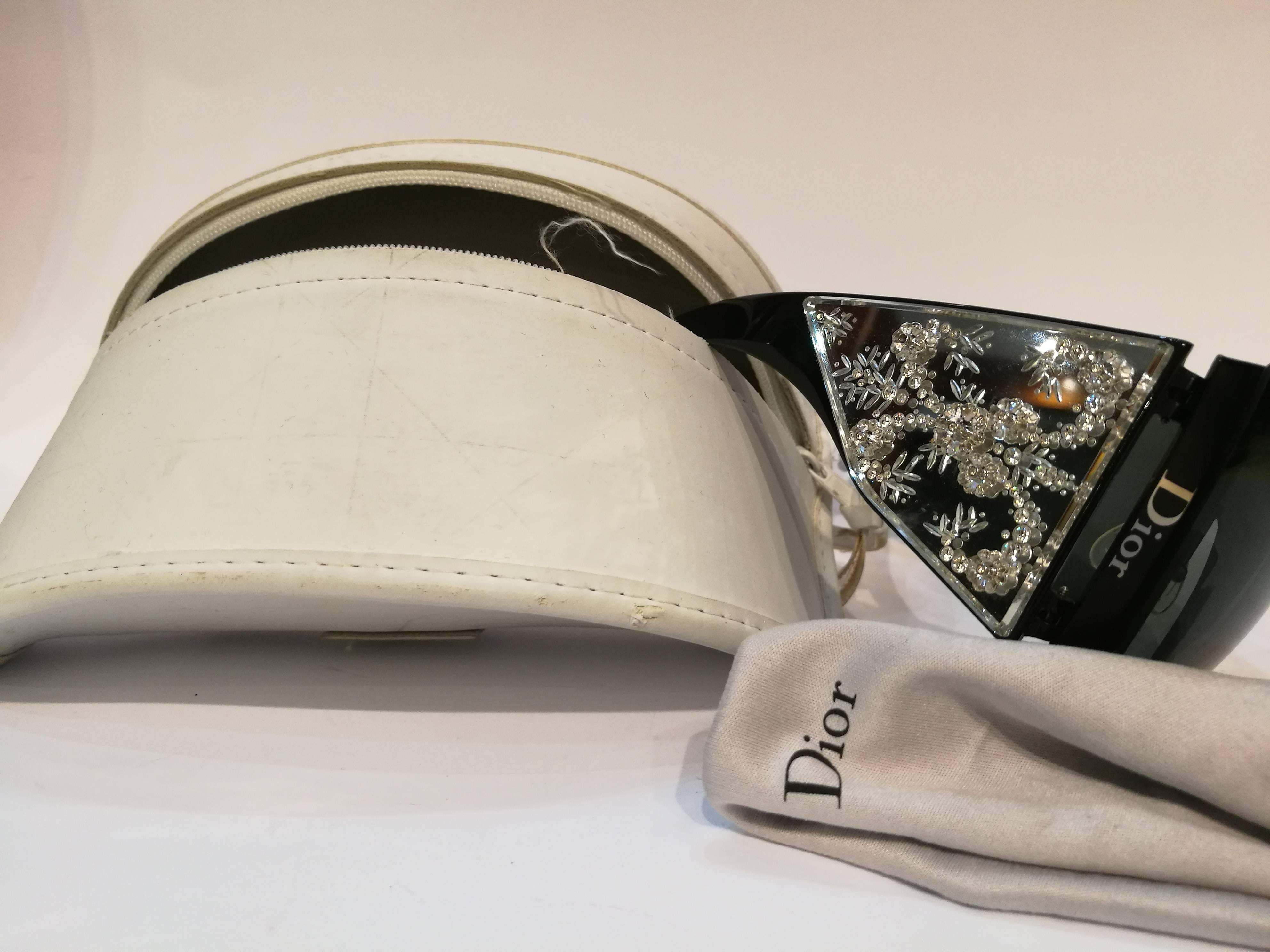 Black Christian Dior Vintage Limited Edition Sunglasses