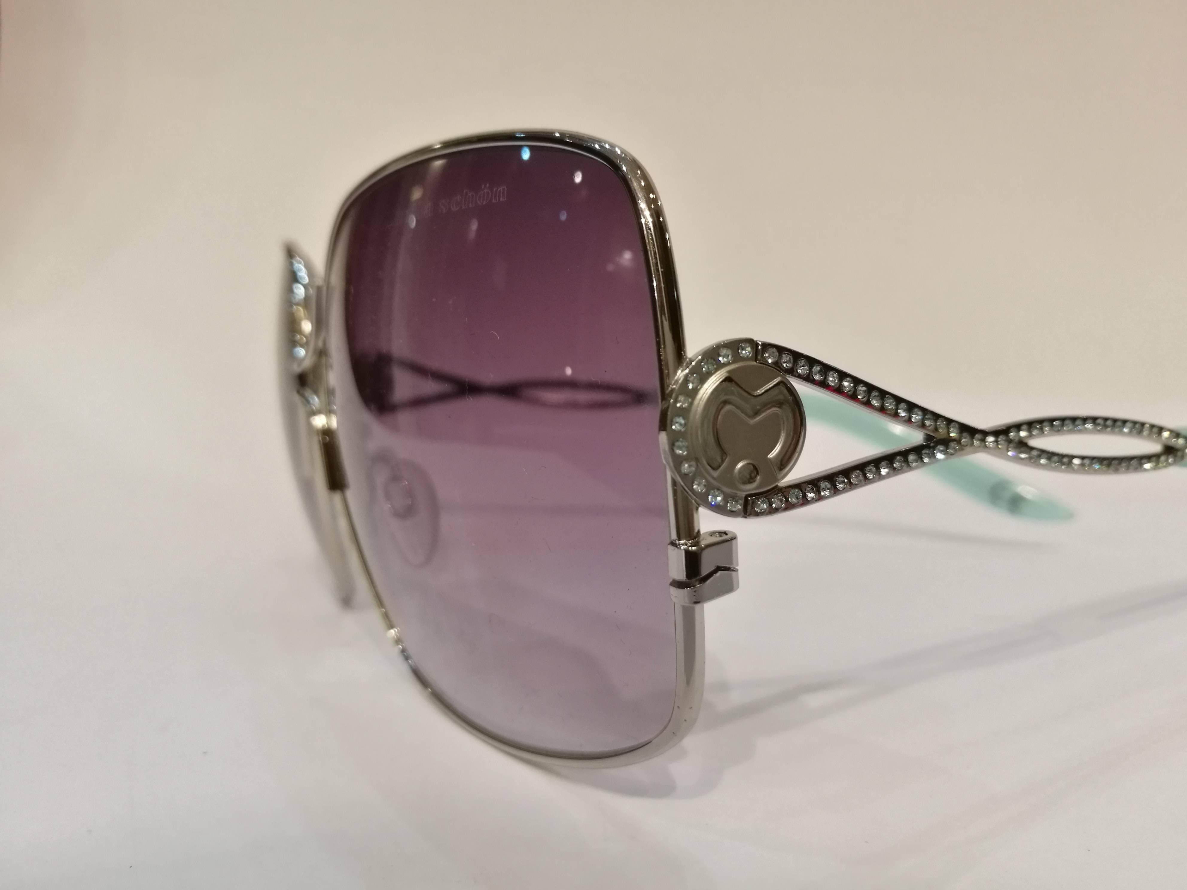 Gray Mila Schon Multitone Sunglasses For Sale
