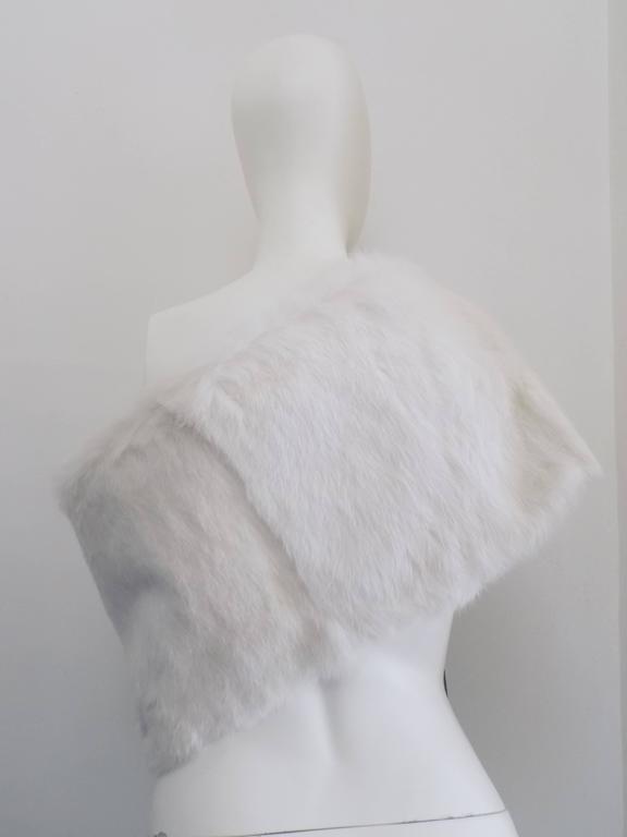 Laltramoda Vintage white shrug For Sale at 1stDibs