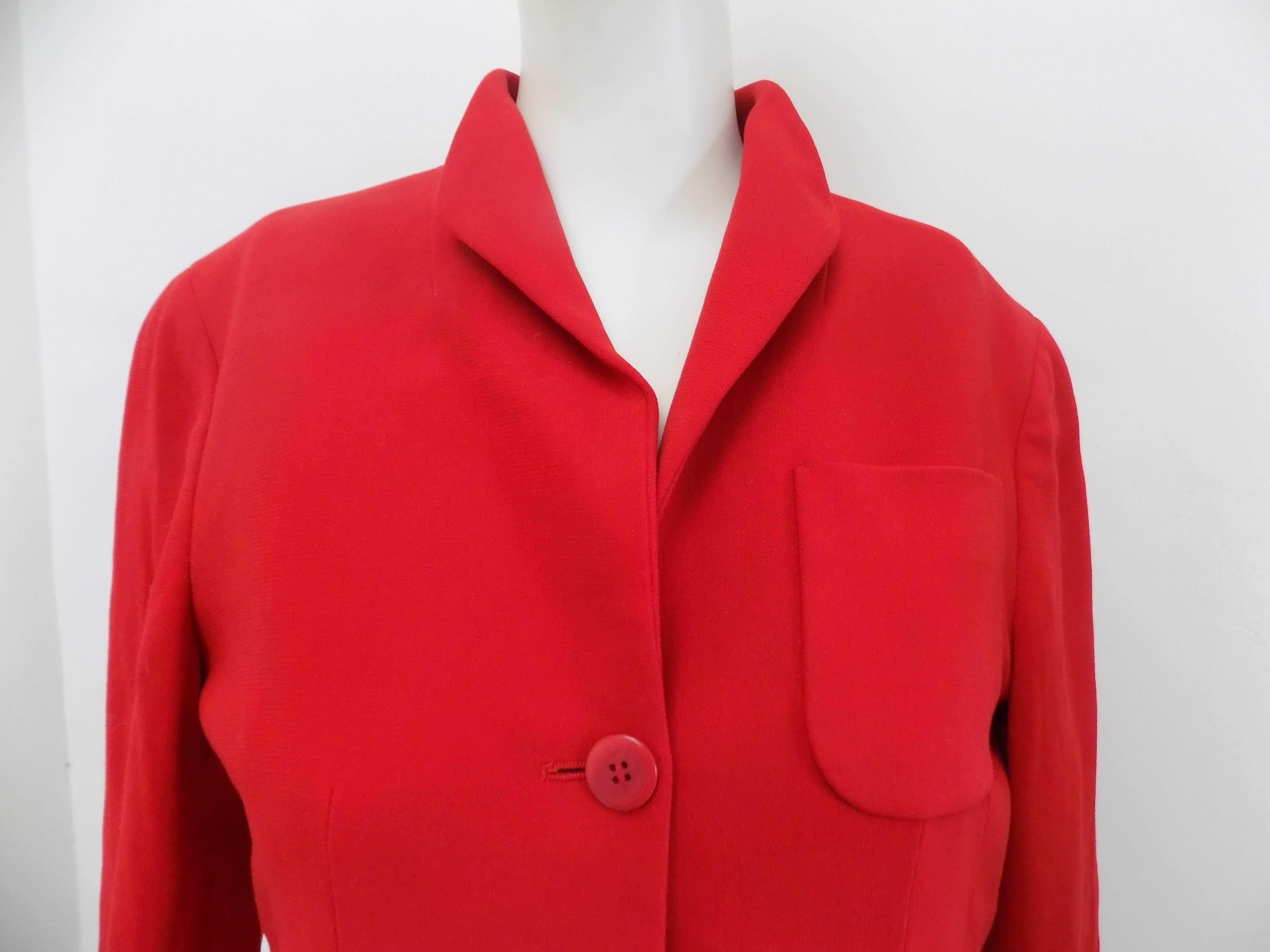 ea7 red jacket