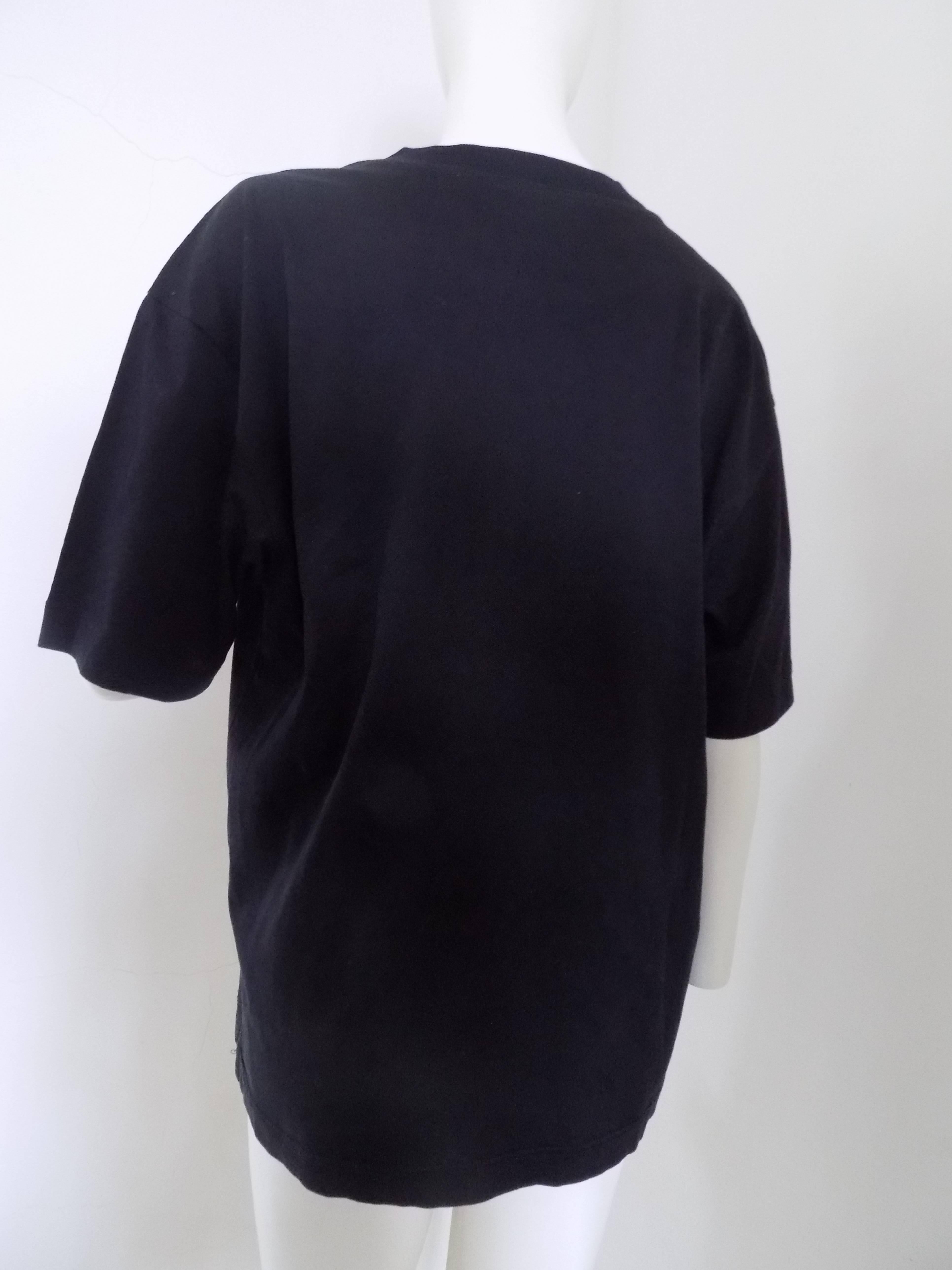 Women's or Men's Salvatore Ferragamo black shirt