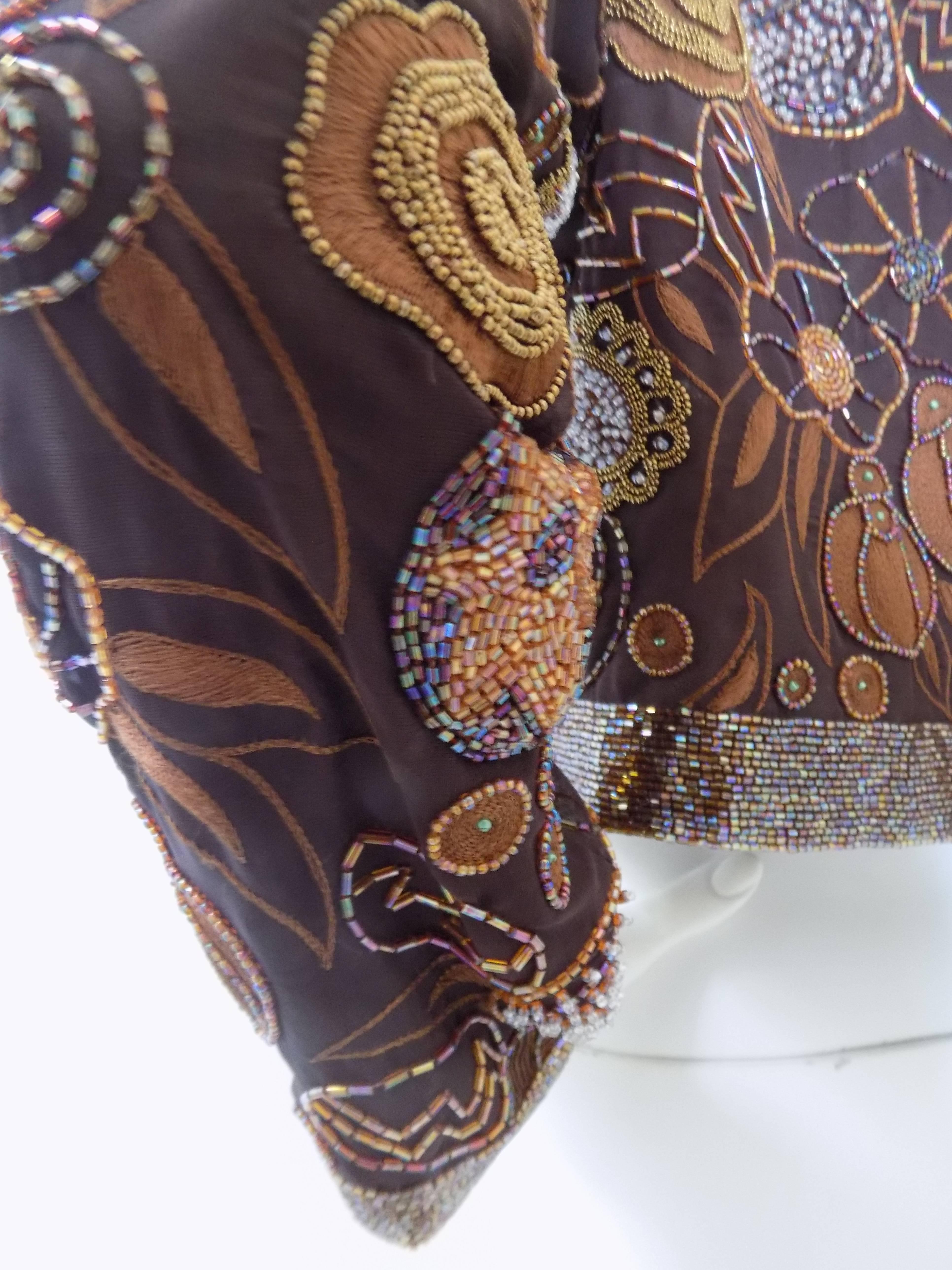 Veste marron Grazia Bagnaresi Pour femmes en vente