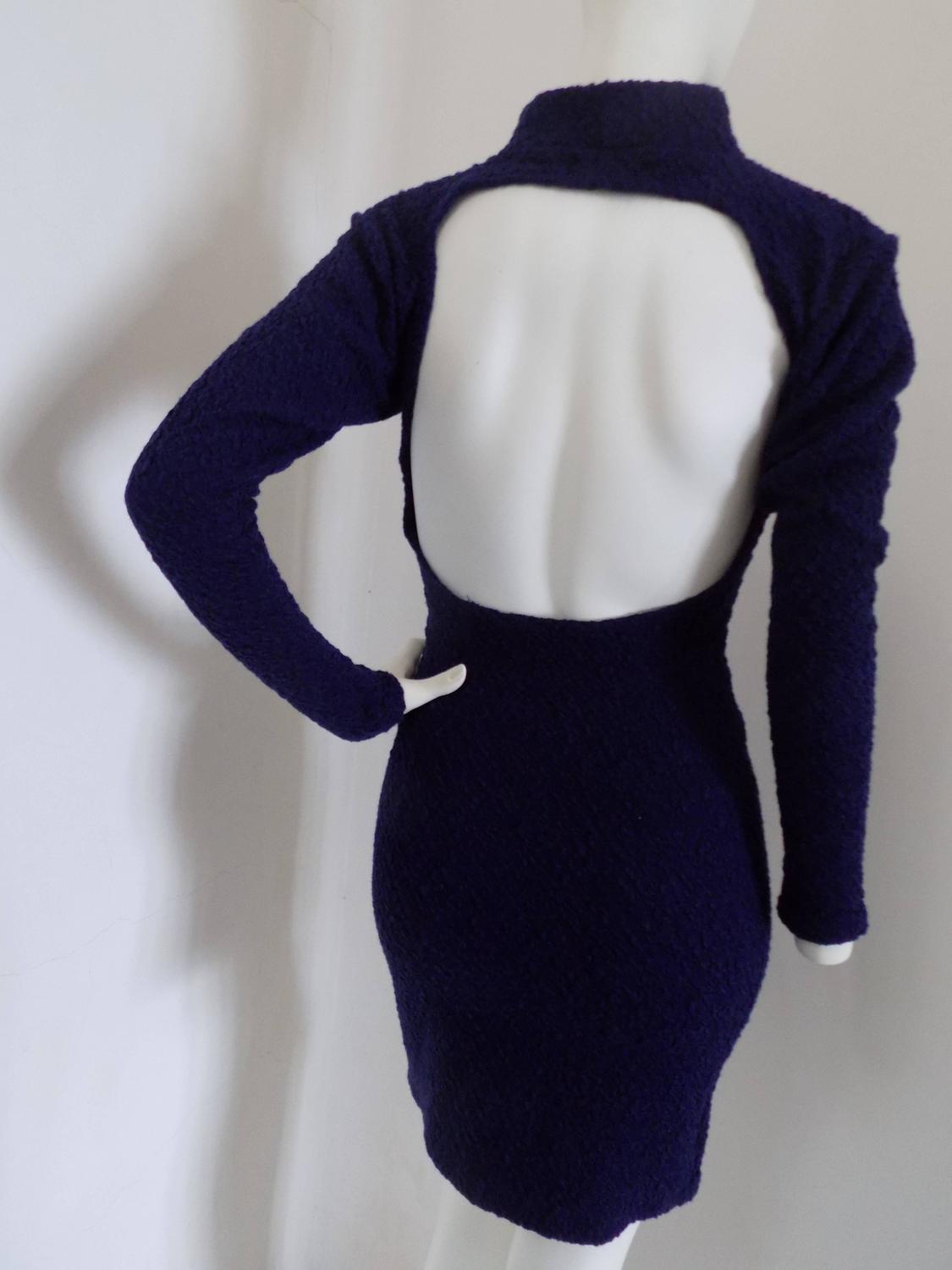 Fiorucci Blue Viscose Long Dress