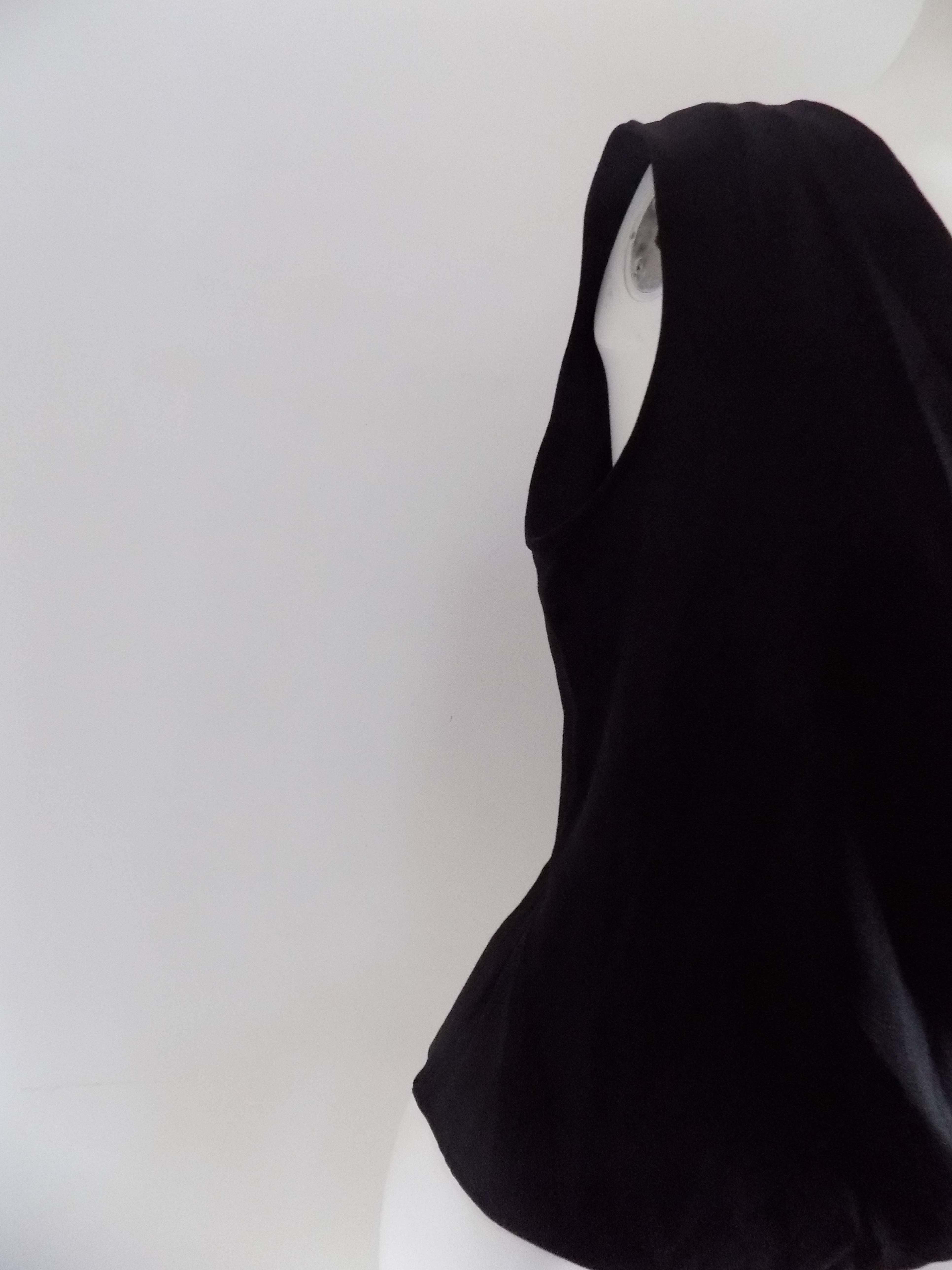 Black Yves Saint Laurent black shirt