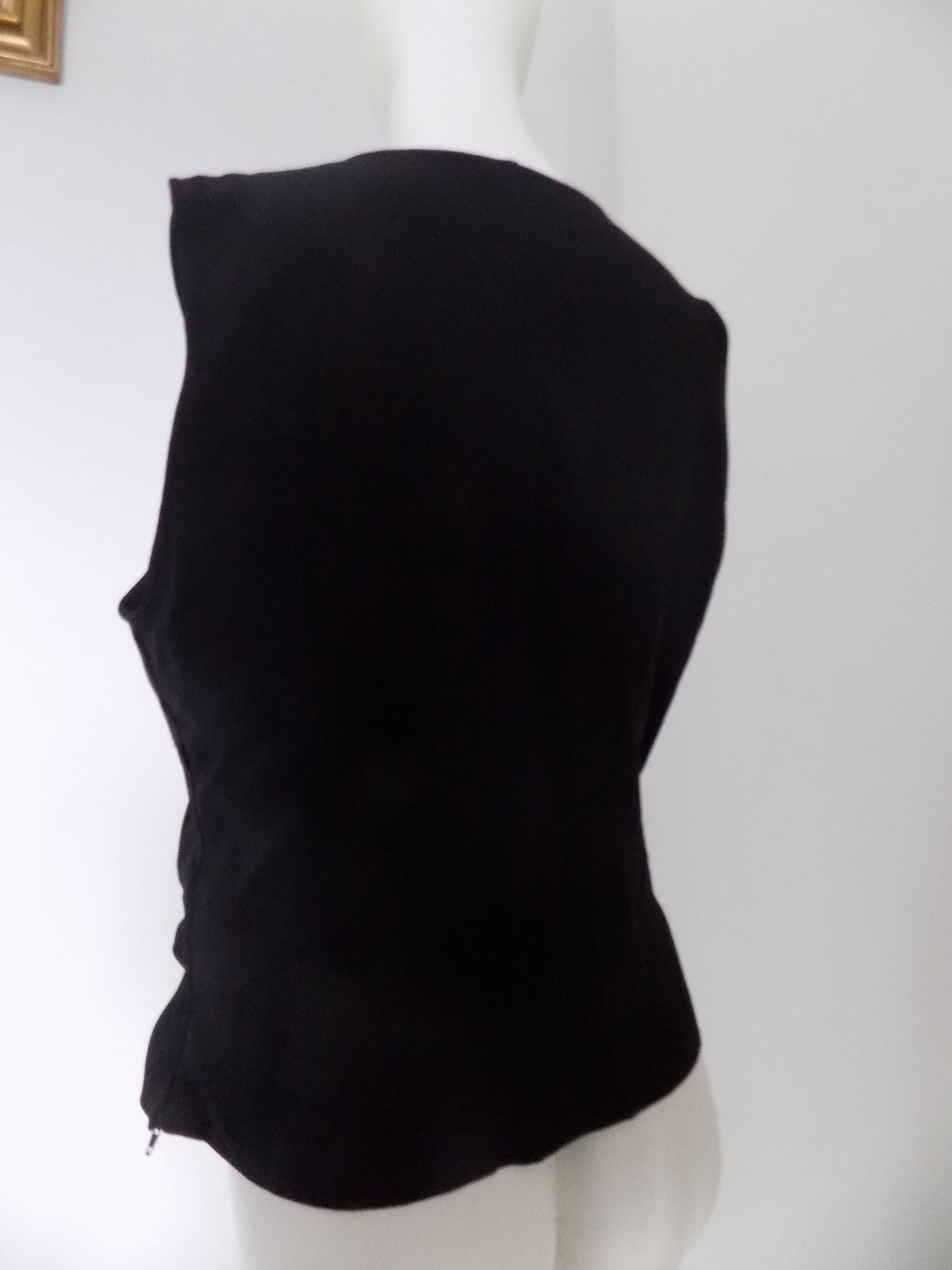 Women's Yves Saint Laurent black shirt