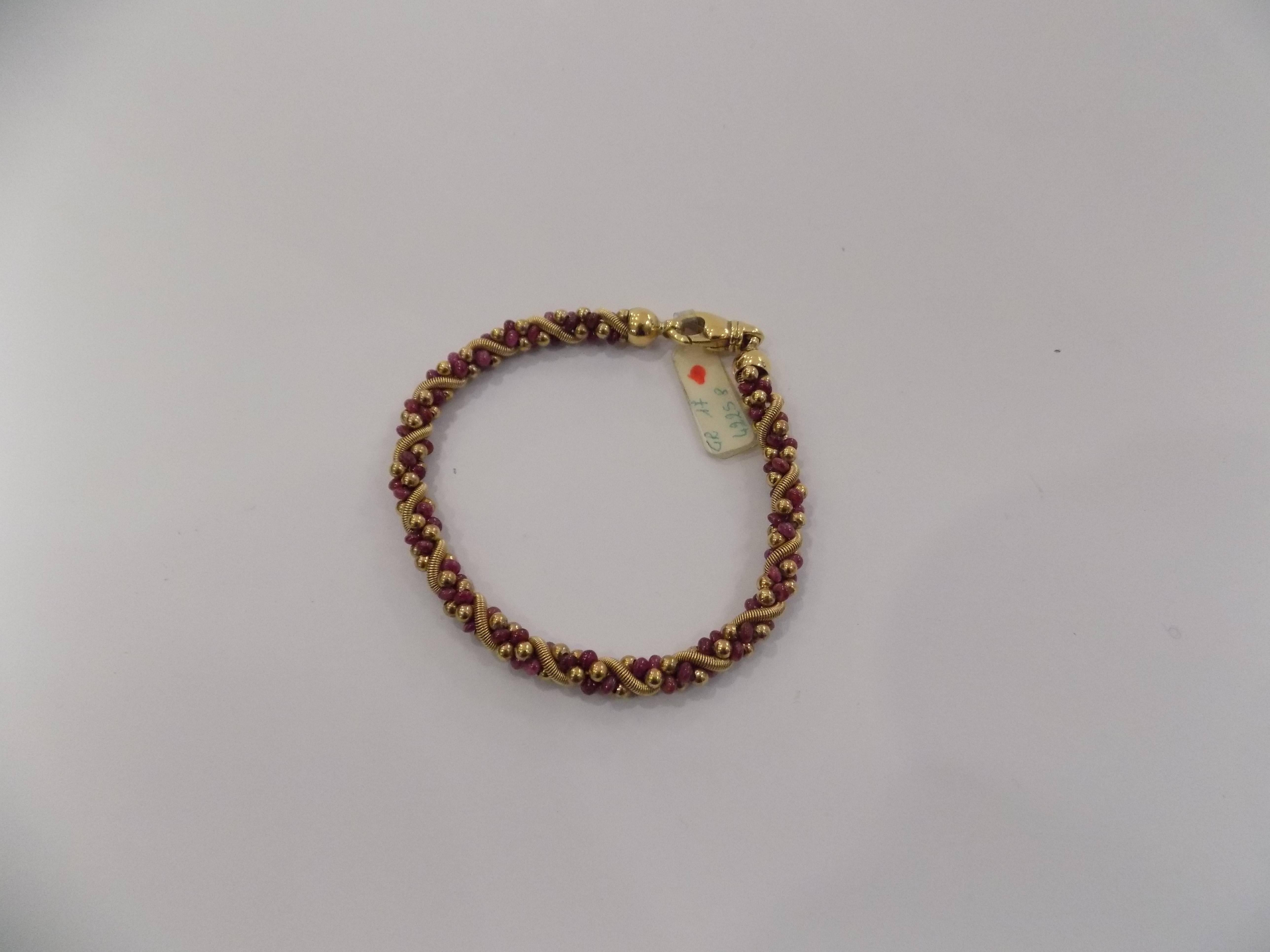 18kt Gold Bracelet In New Condition For Sale In Capri, IT