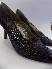 Rene Caovilla Black Decollete