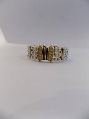 Bracelet perles d'or 18 carats