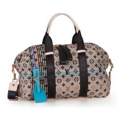 2010  LOUIS VUITTON Monogram Cheche Tuareg Bleu