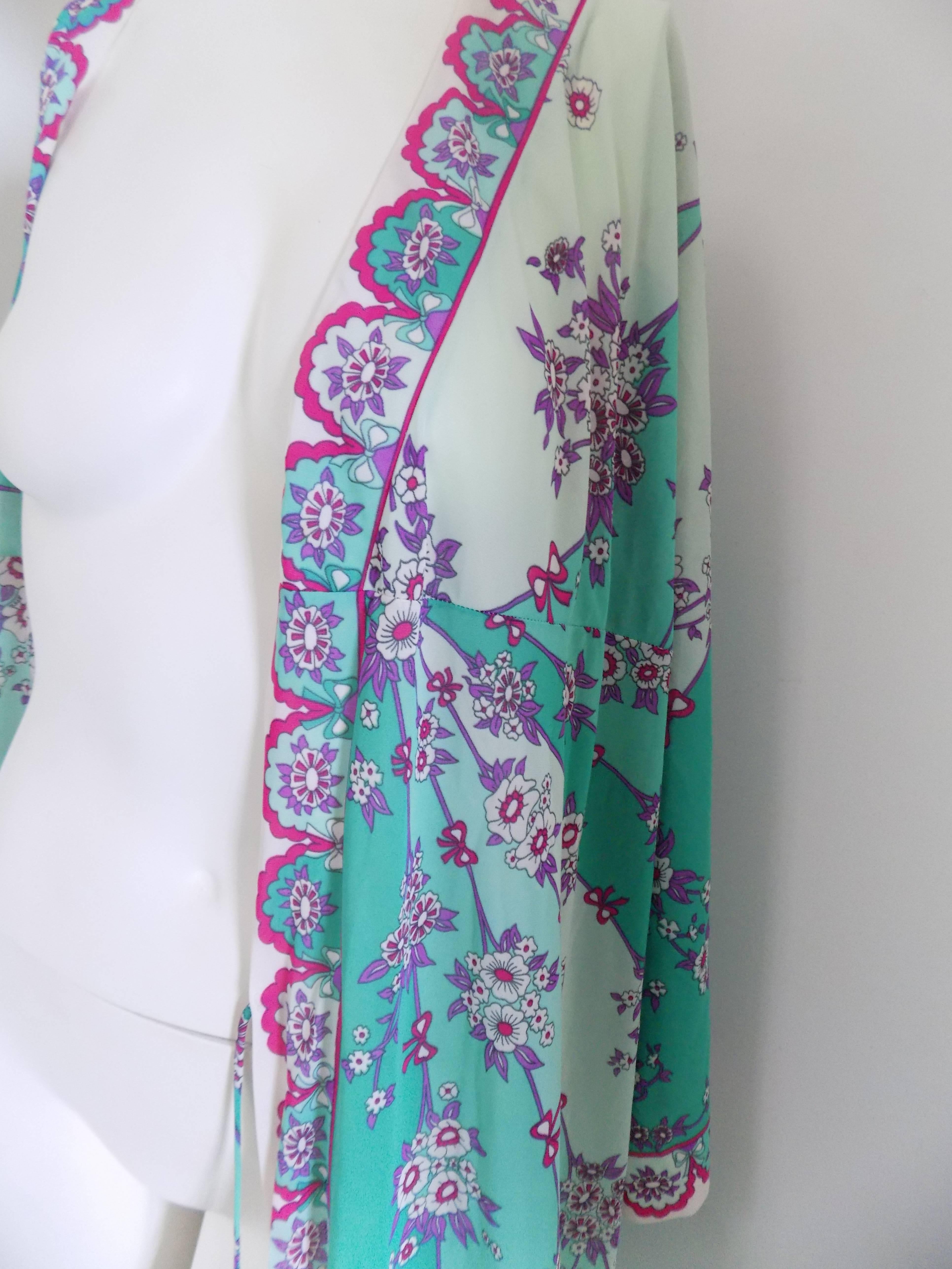 1980s Emilio Pucci for FR long jacket - Gown 1