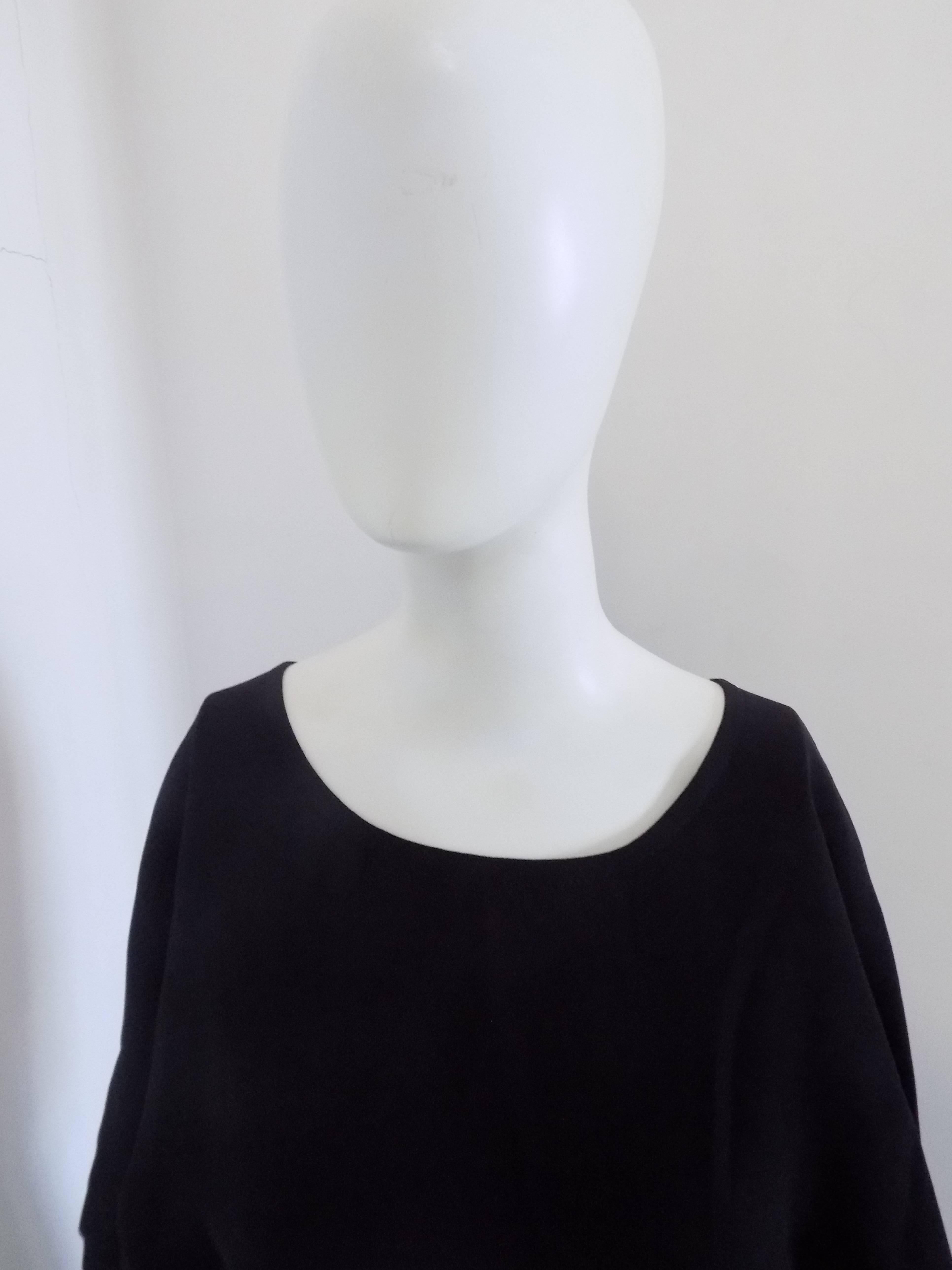 1990s Valentino Black Dress 1