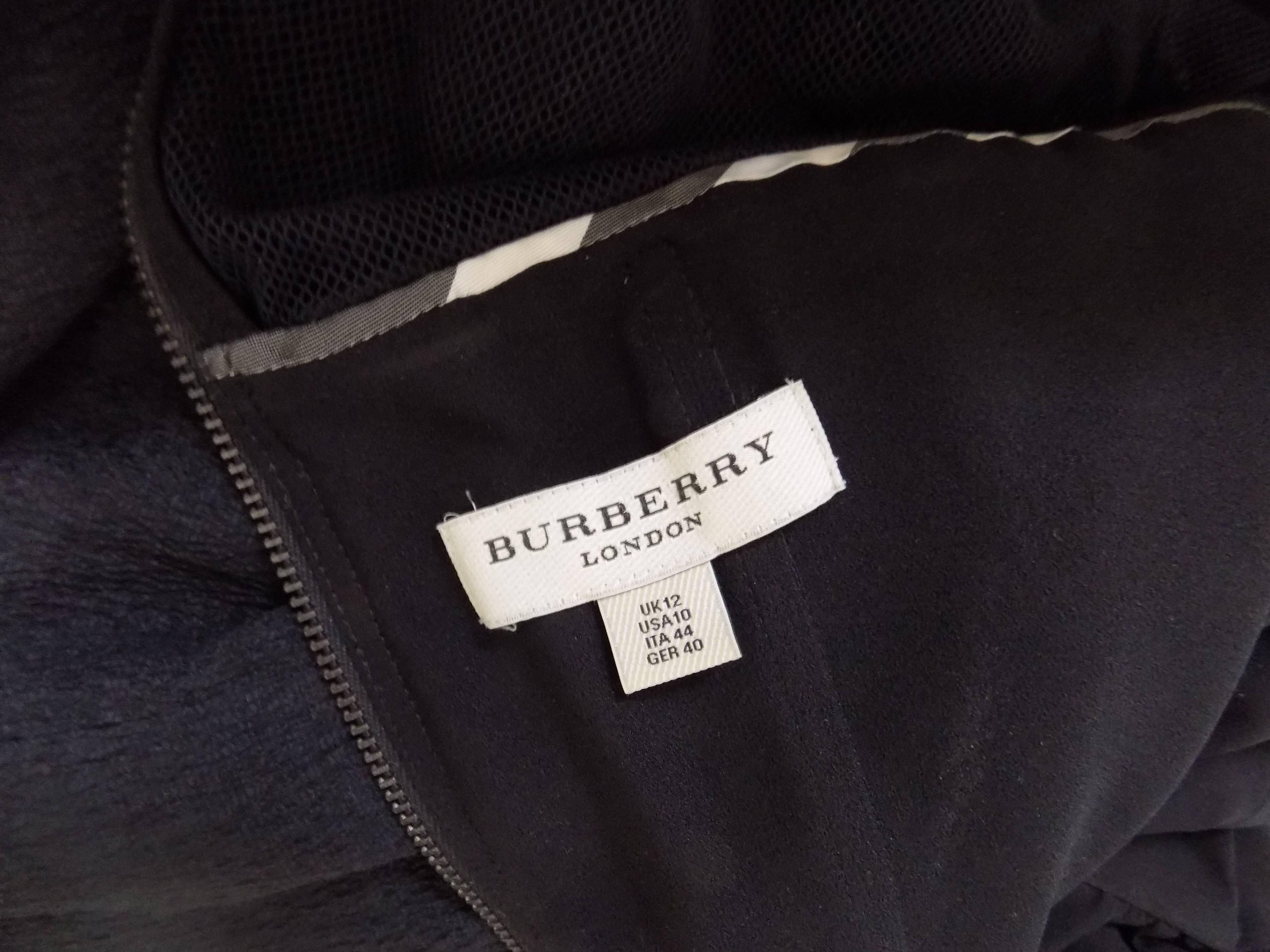 1990s Burberry black see through shirt In Excellent Condition In Capri, IT