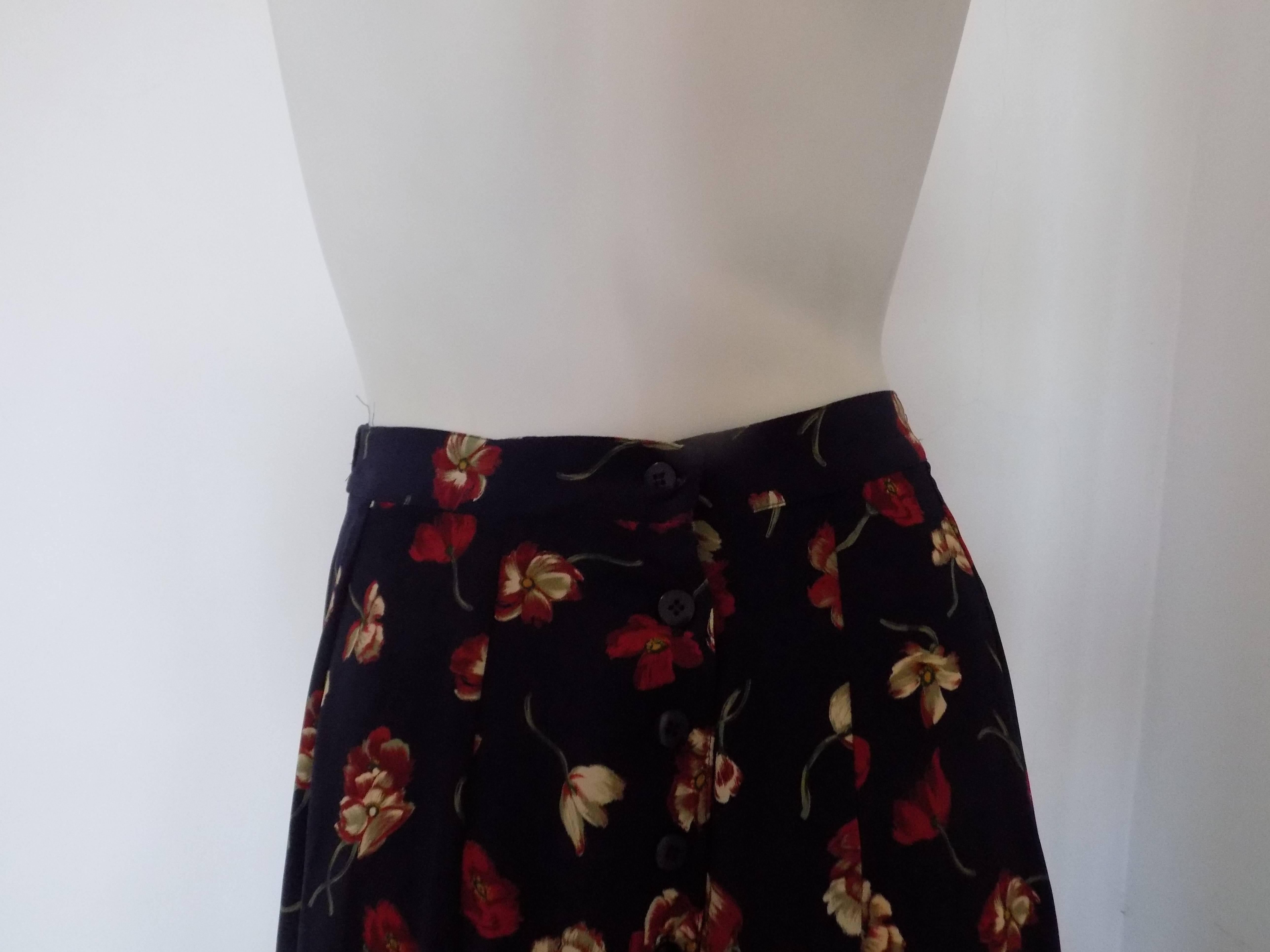 Rafaella Blu long skirt In Excellent Condition In Capri, IT