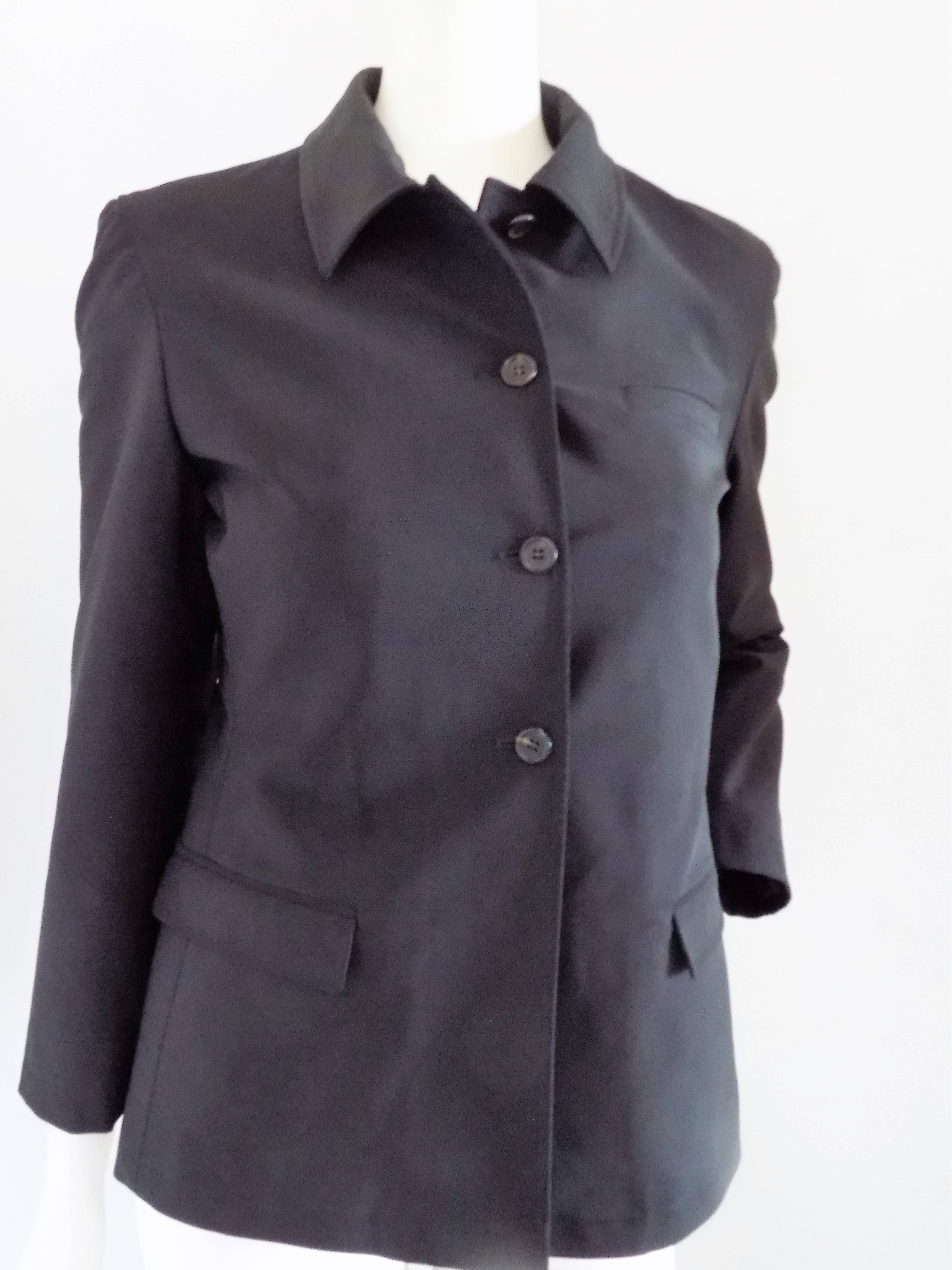 Women's or Men's Prada Black Jacket For Sale