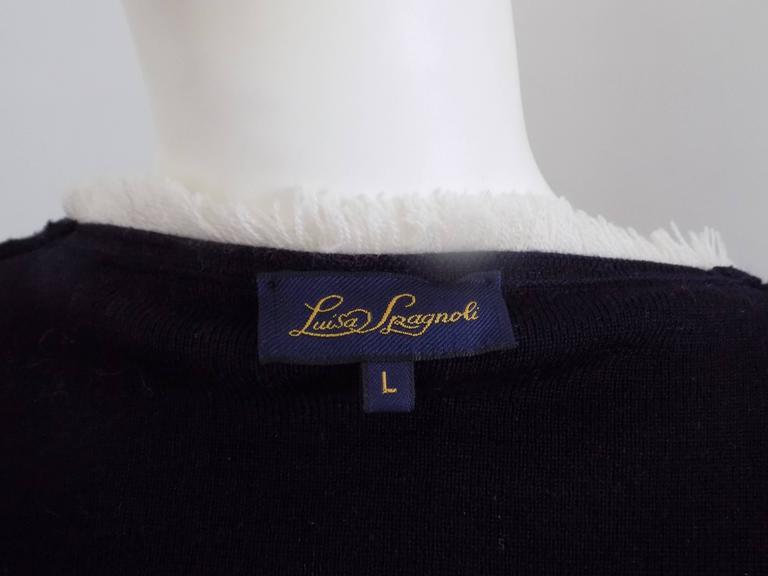 Luisa Spagnoli Blu Wool Jacket For Sale at 1stDibs | luisa spagnoli
