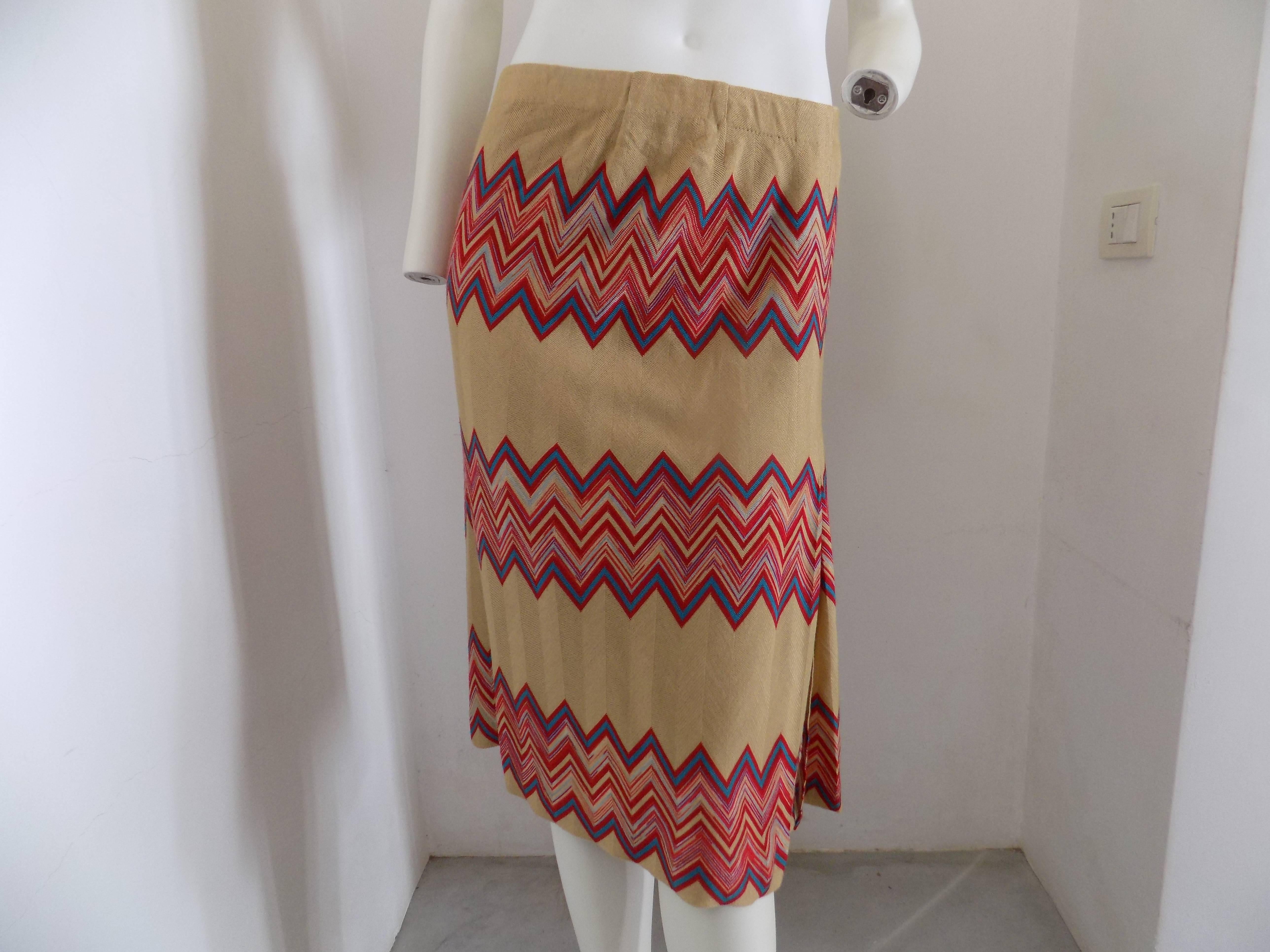 Missoni Multicolour Skirt Suit For Sale 1