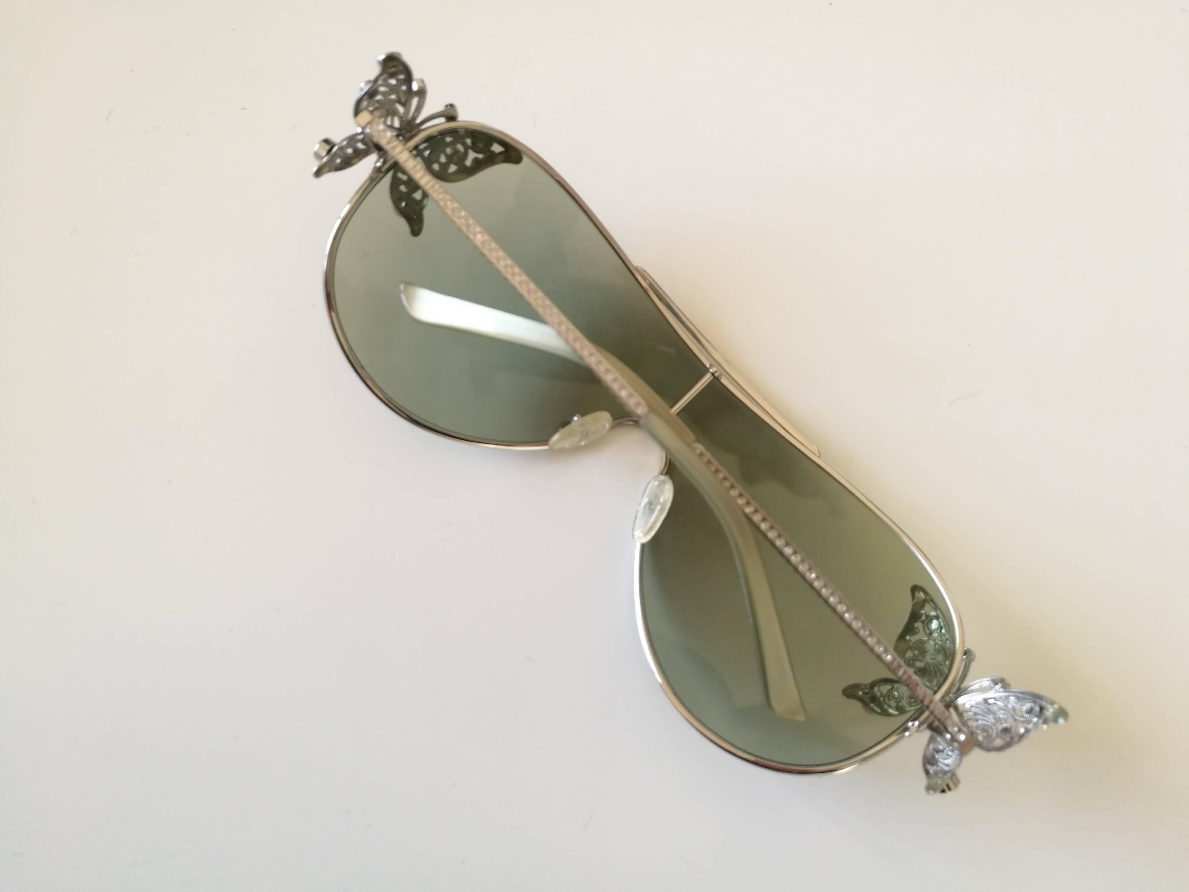 butterfly sunglasses valentino