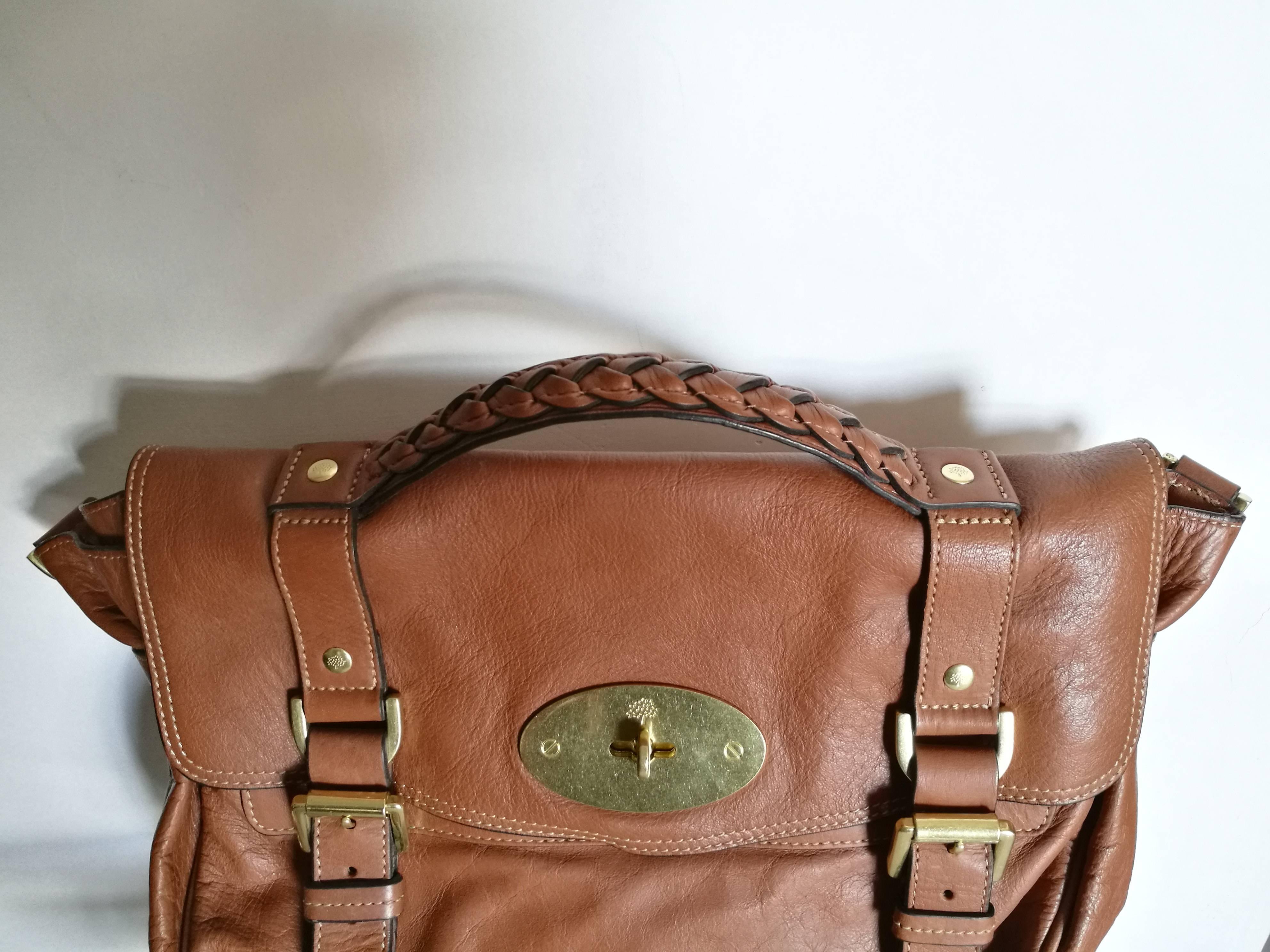 mulberry leather bag