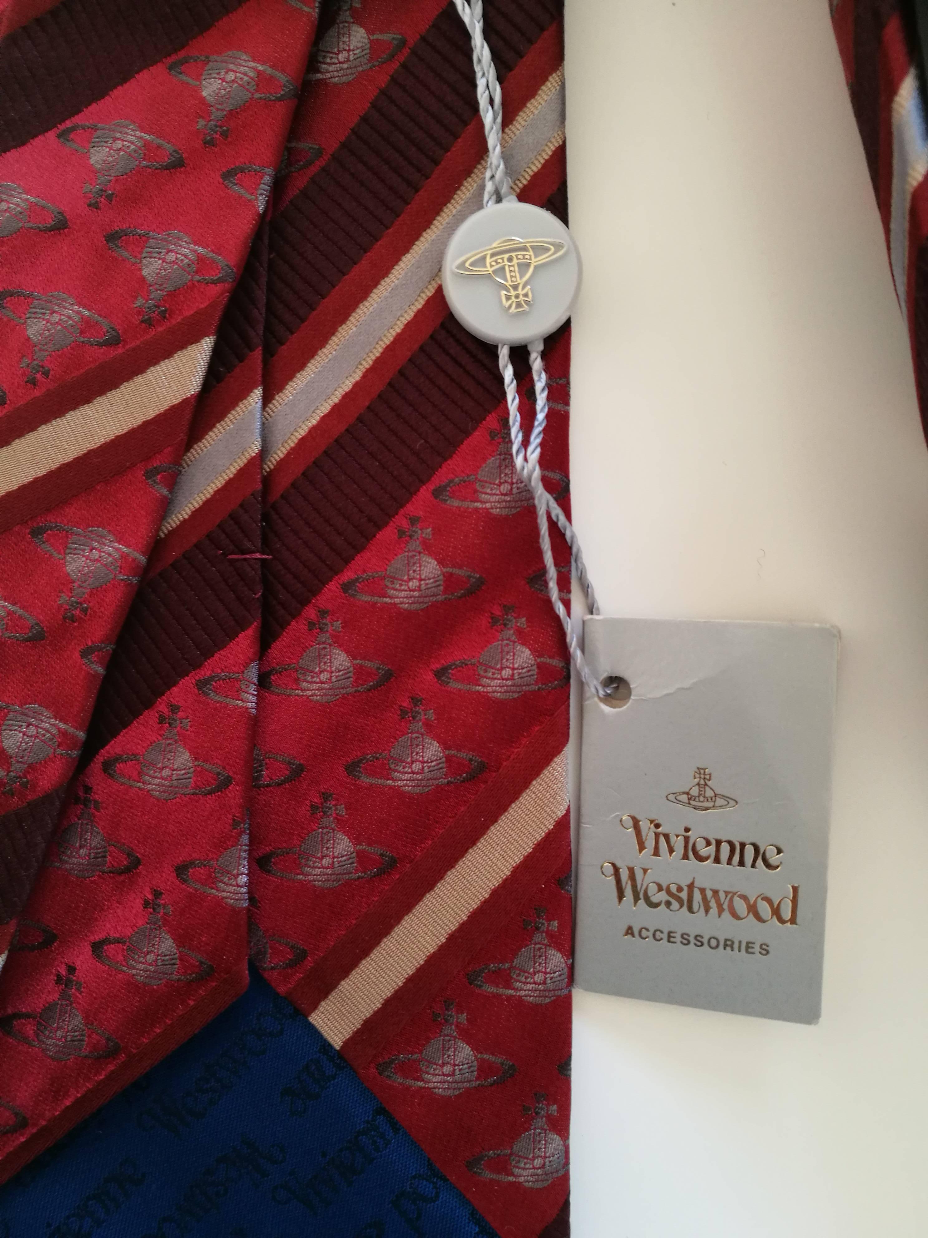Women's or Men's Vivienne Westwood Multicolour Tie NWOT