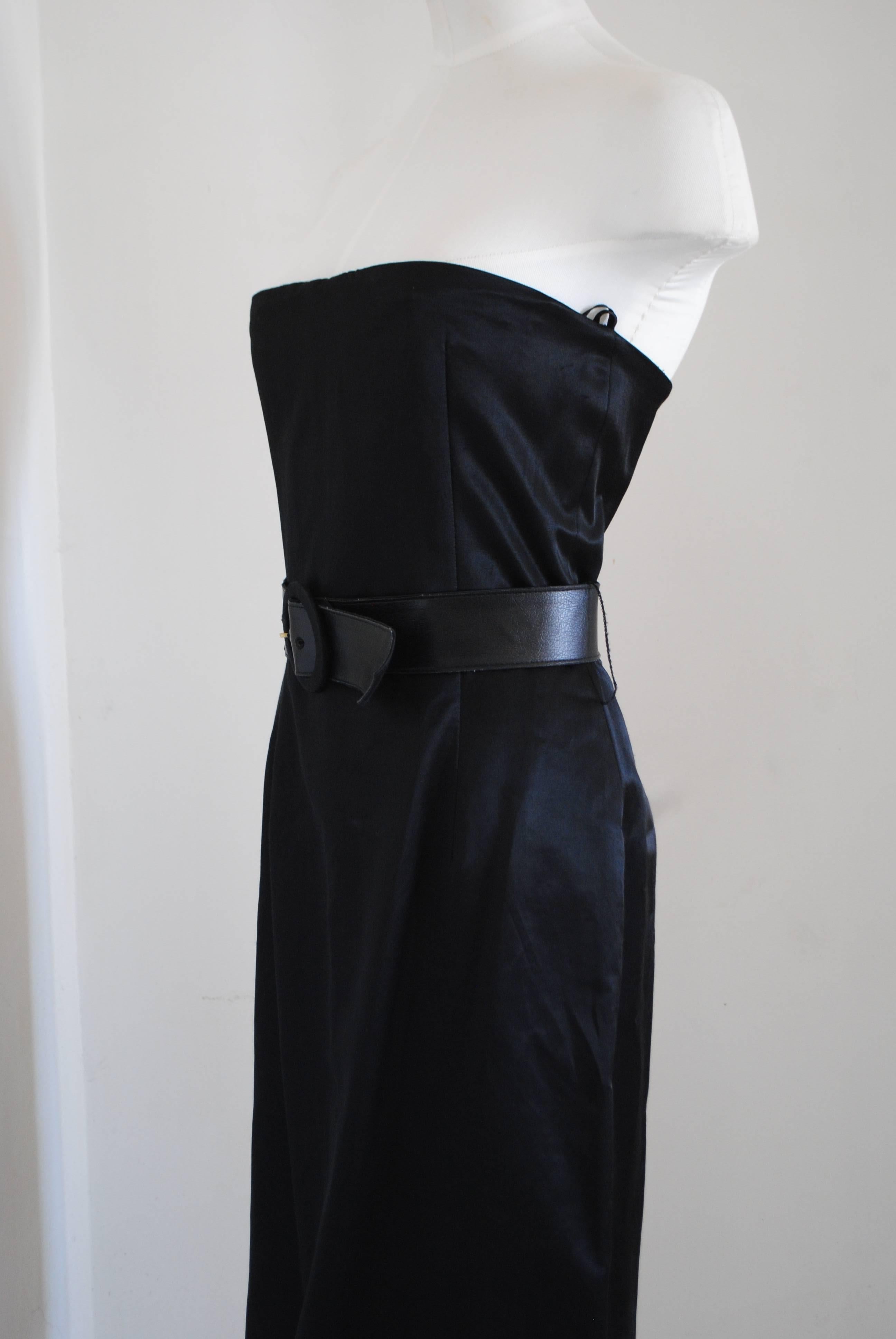 Alexander McQueen Black Dress NWOT 2