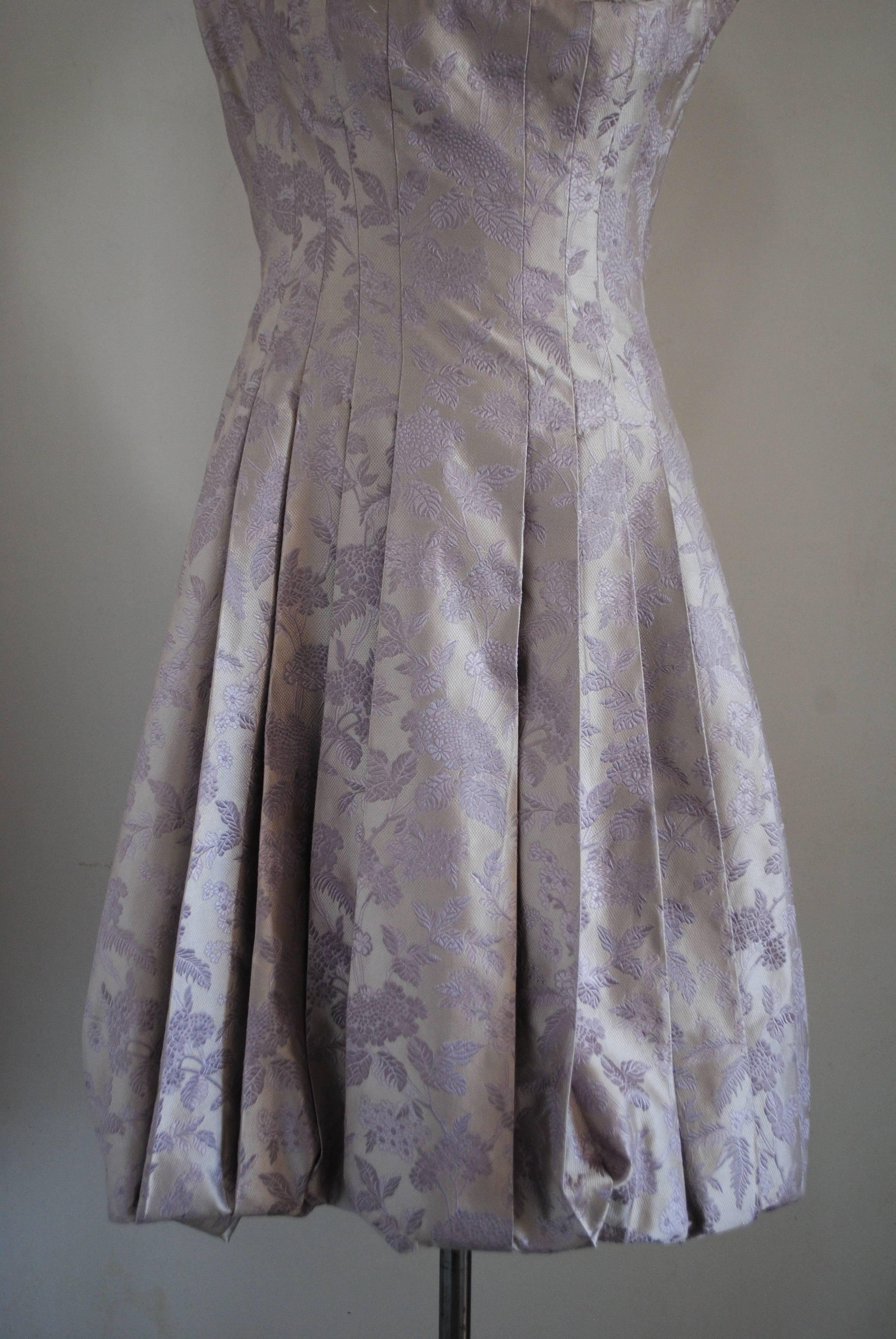 Alexander McQueen Silver light purple Dress NWOT In New Condition In Capri, IT