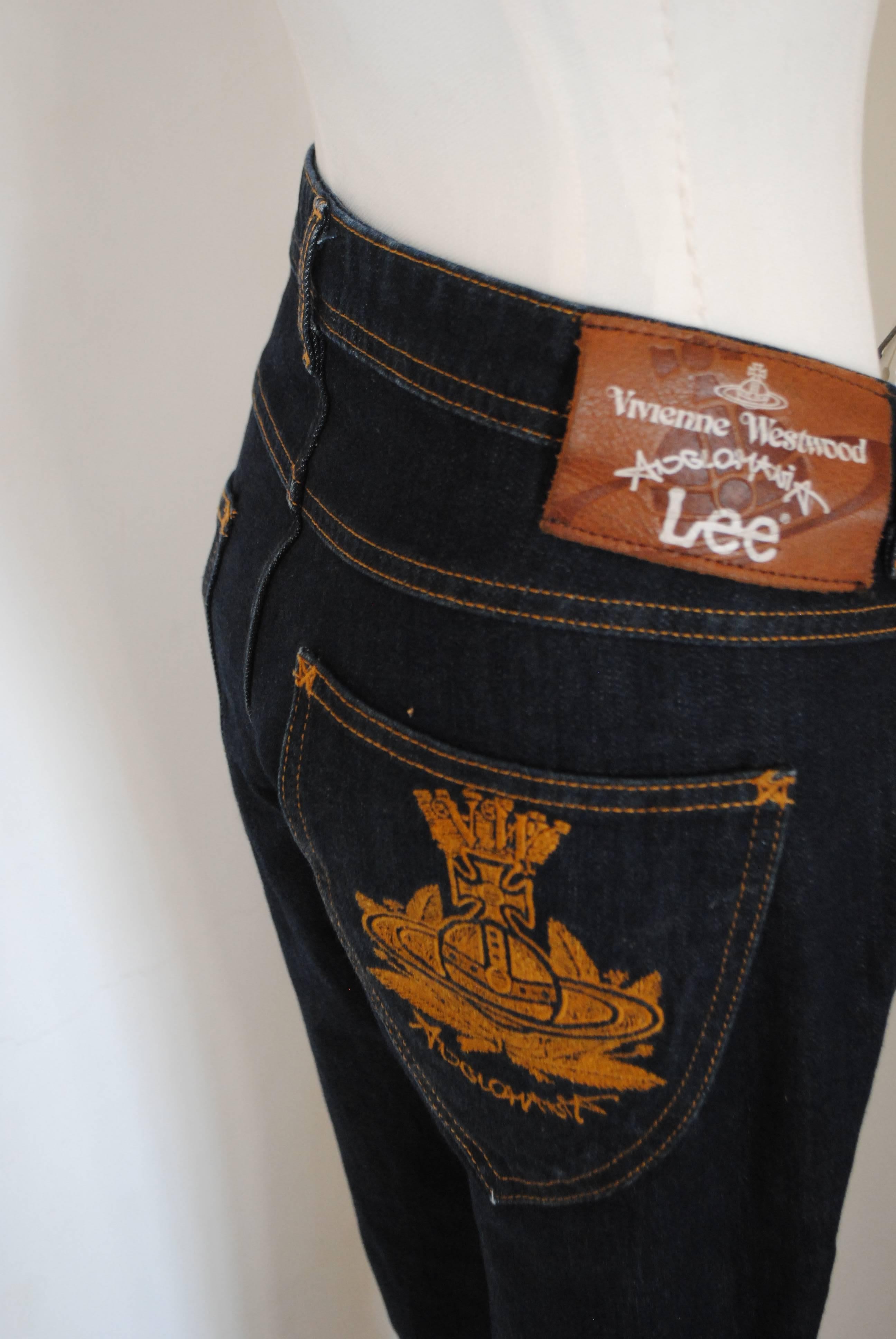 Vivienne Westwood anglomania Denim Jeans In Excellent Condition In Capri, IT
