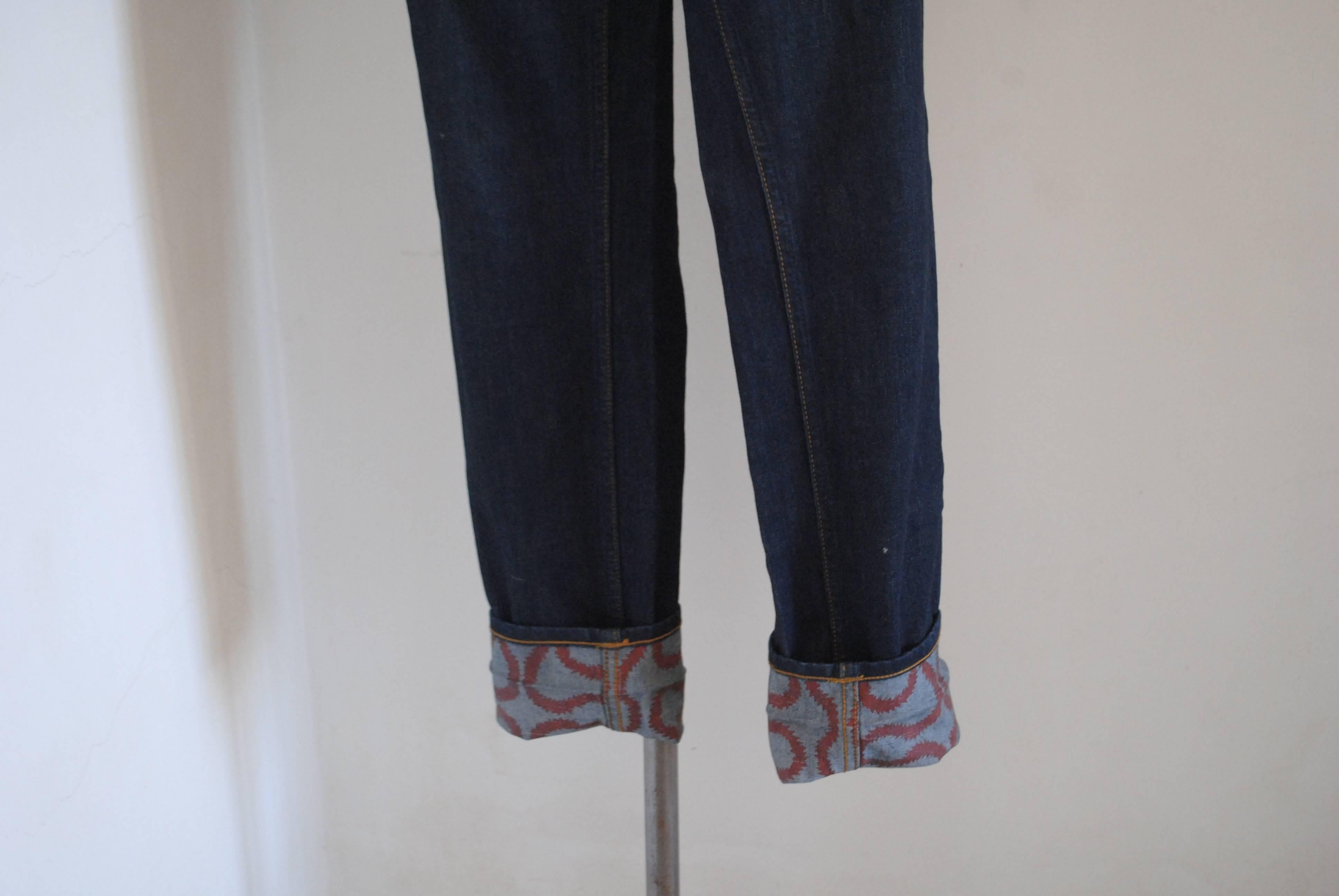 Vivienne Westwood anglomania LEE Denim Jeans
Totally made in italy in size 30
Composition: Cotton