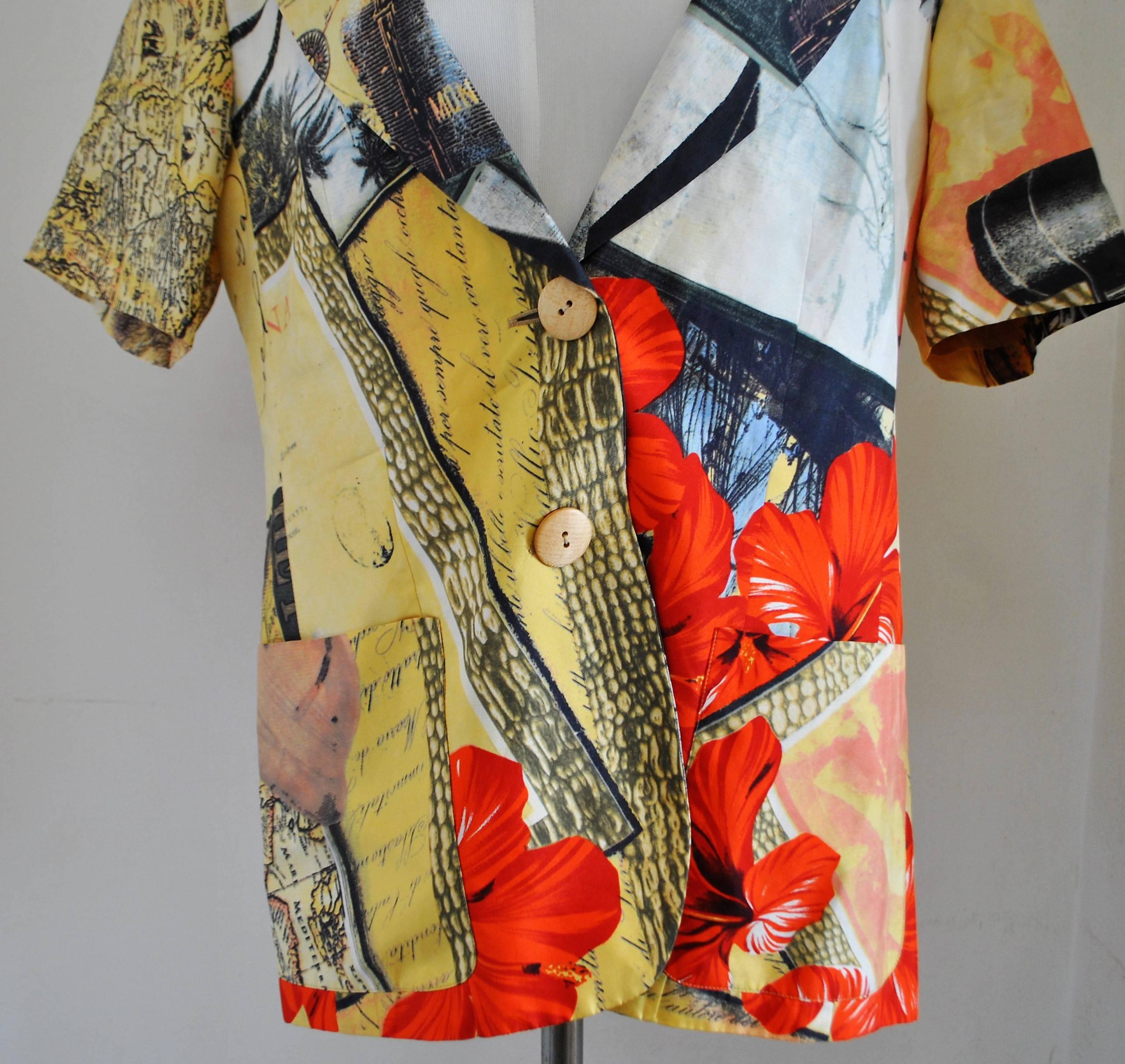 Genny by Gianni Versace Shirt
Composition: 100% silk