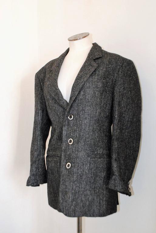Moschino Grey Jacket For Sale at 1stDibs