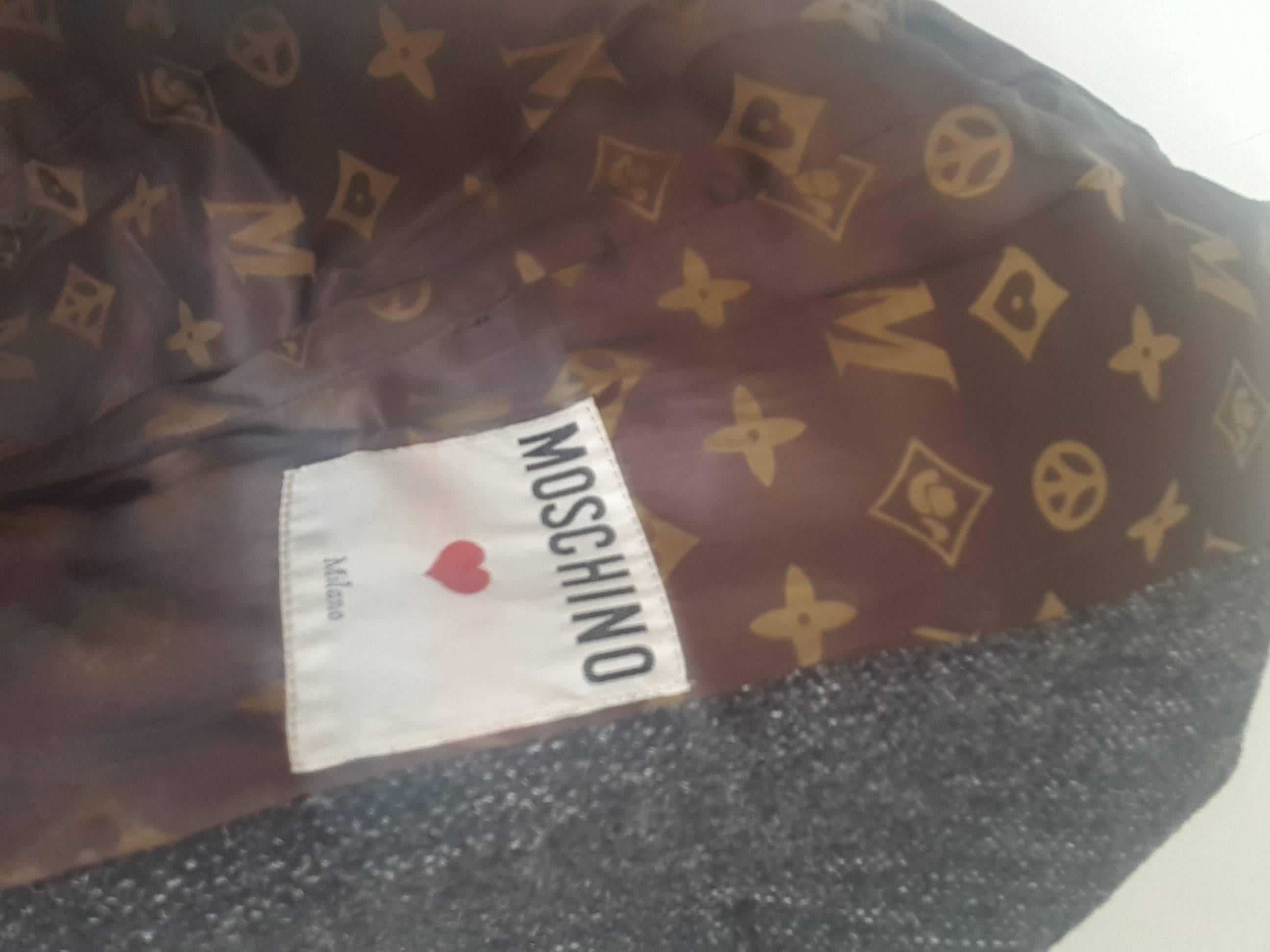 Moschino Grey Jacket For Sale 2