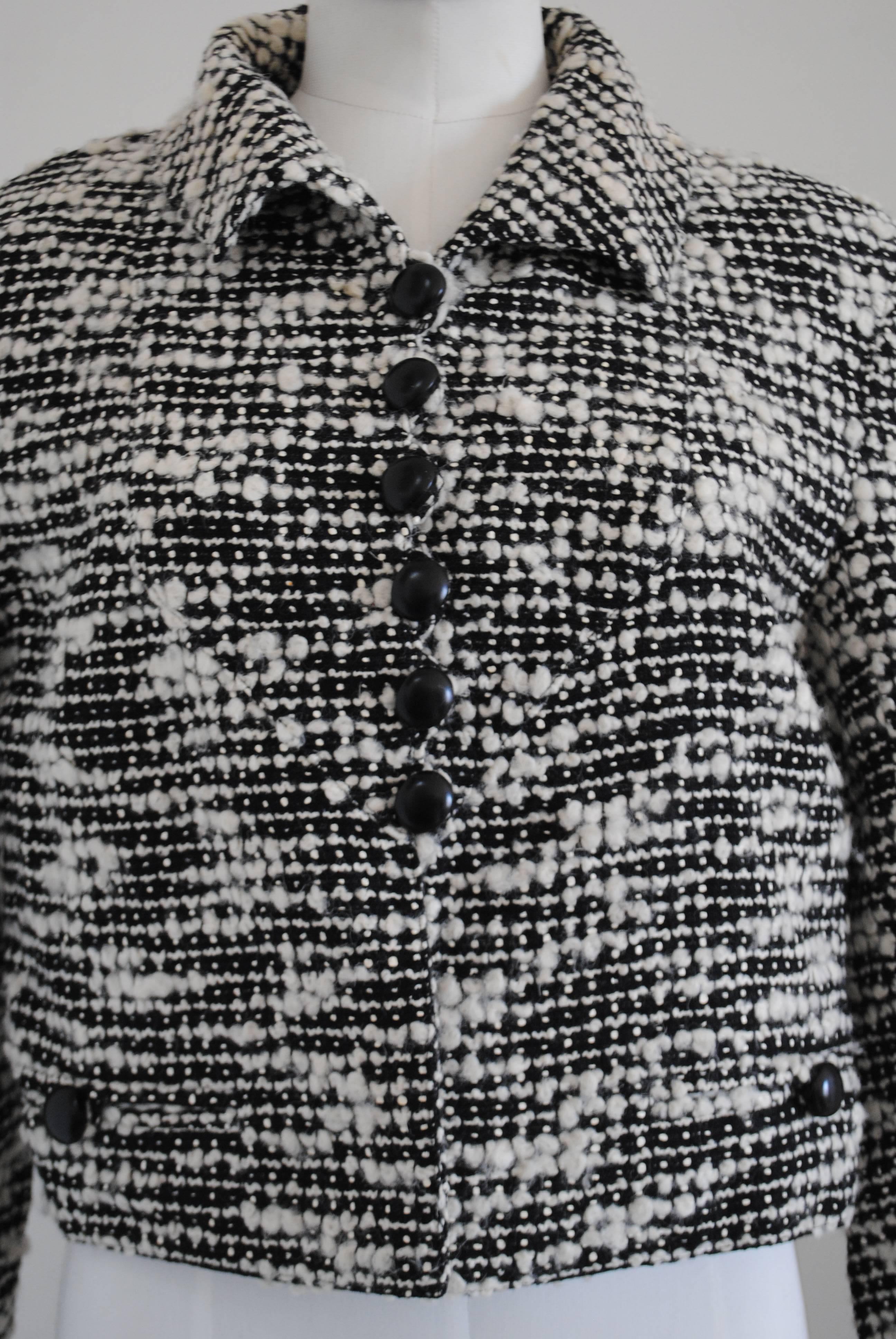 Giacca Valentino in bianco e nero in vendita 2